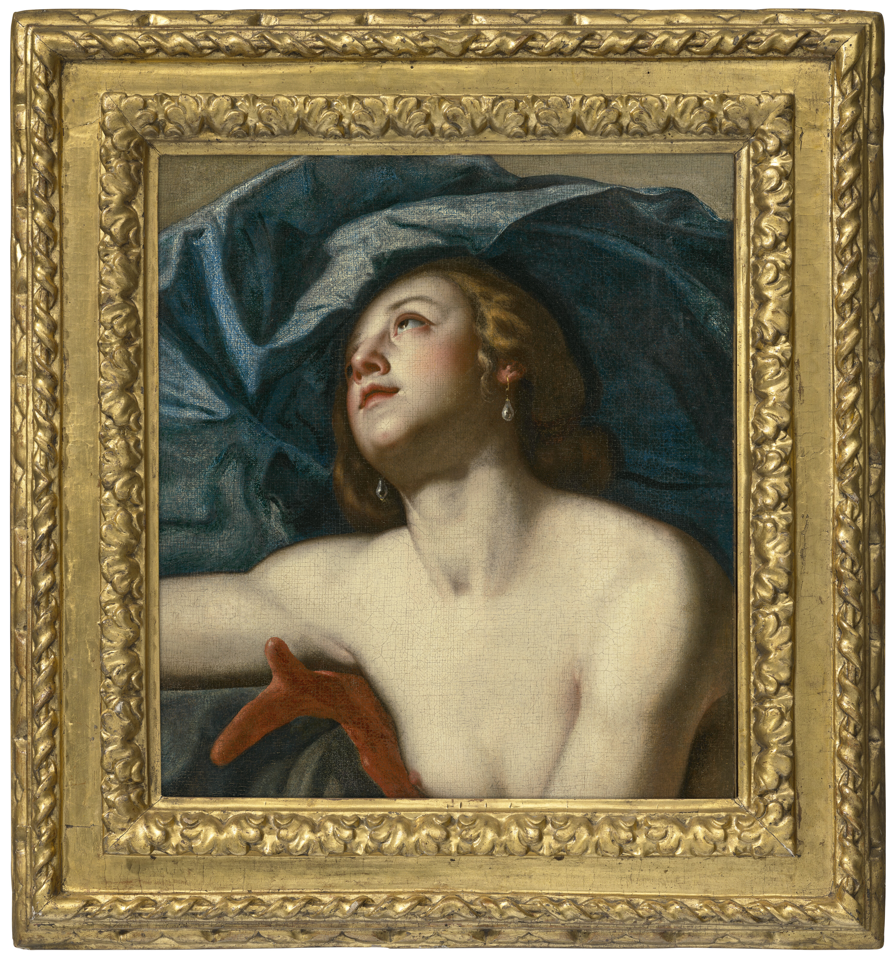 Artemisia Gentileschi — Галатея - фрагмент, изображение 2