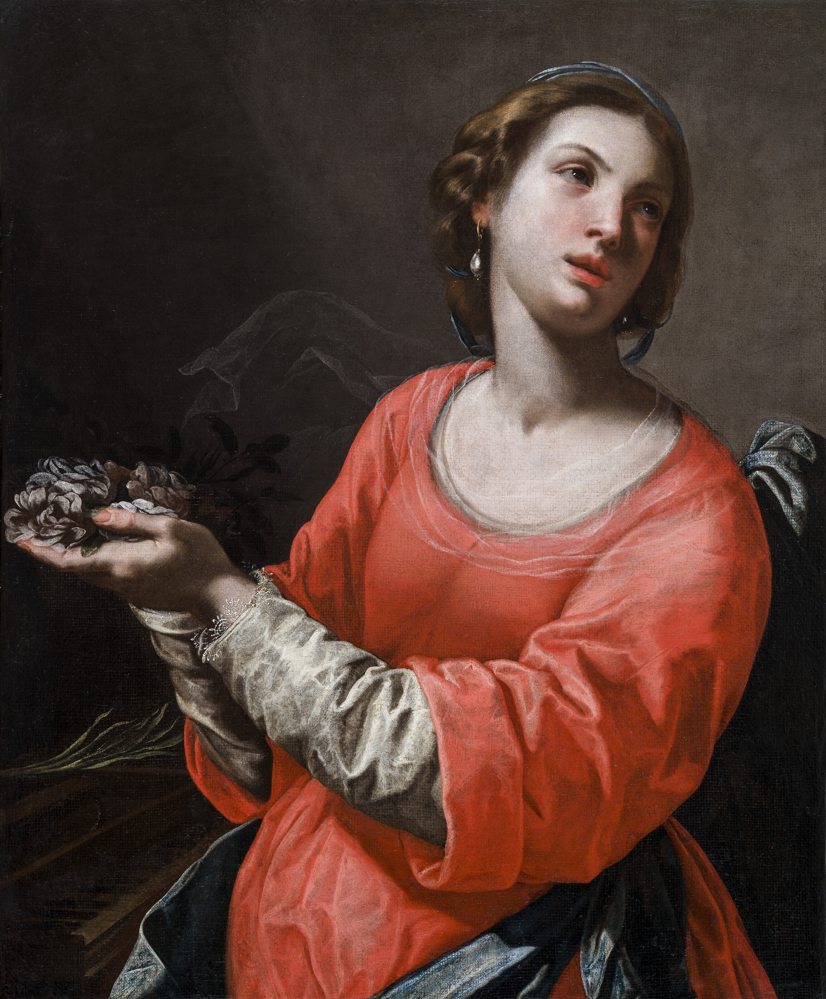 Artemisia Gentileschi — Святая Цецилия