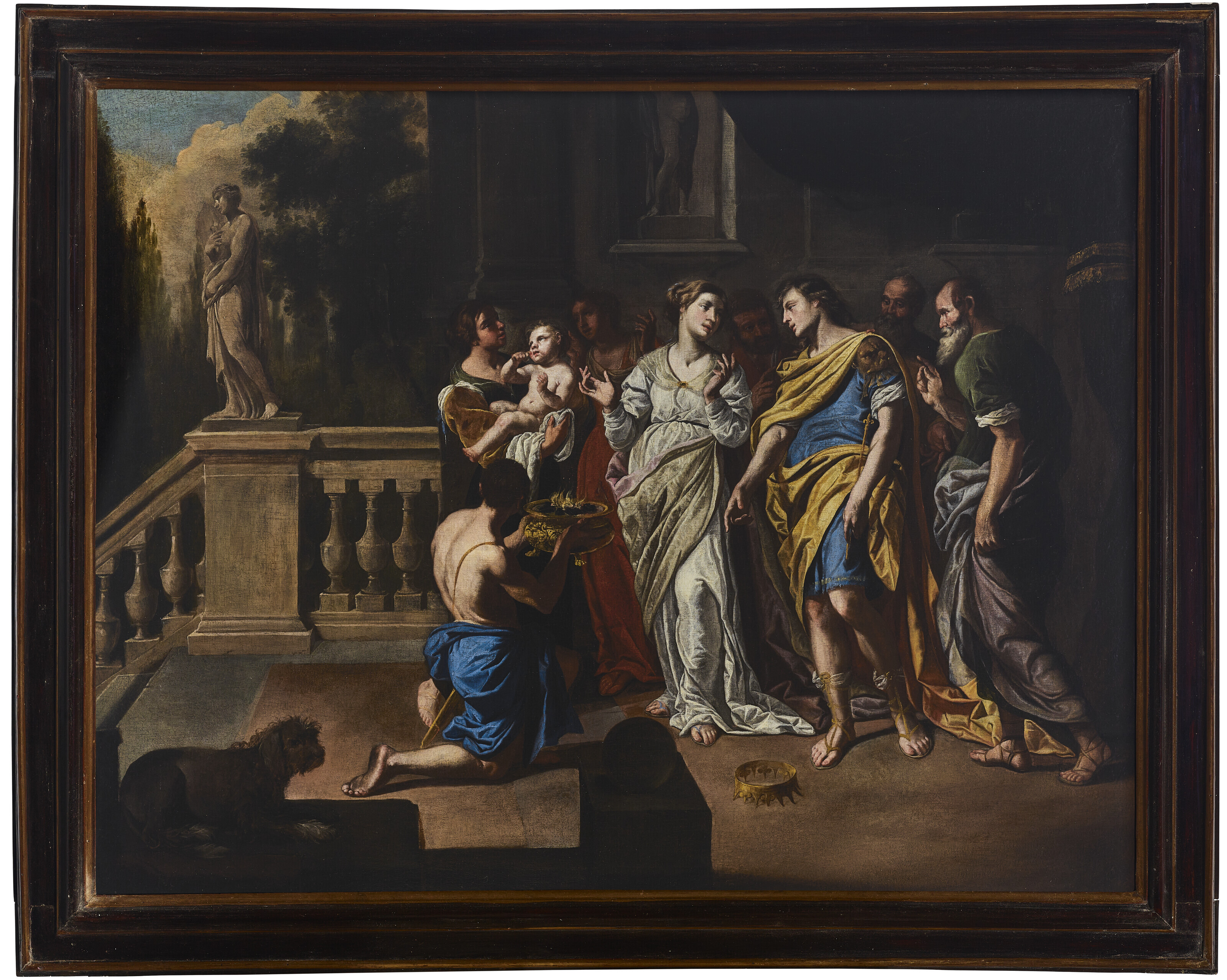Artemisia Gentileschi — Младенец Моисей и горящий уголь, изображение 2