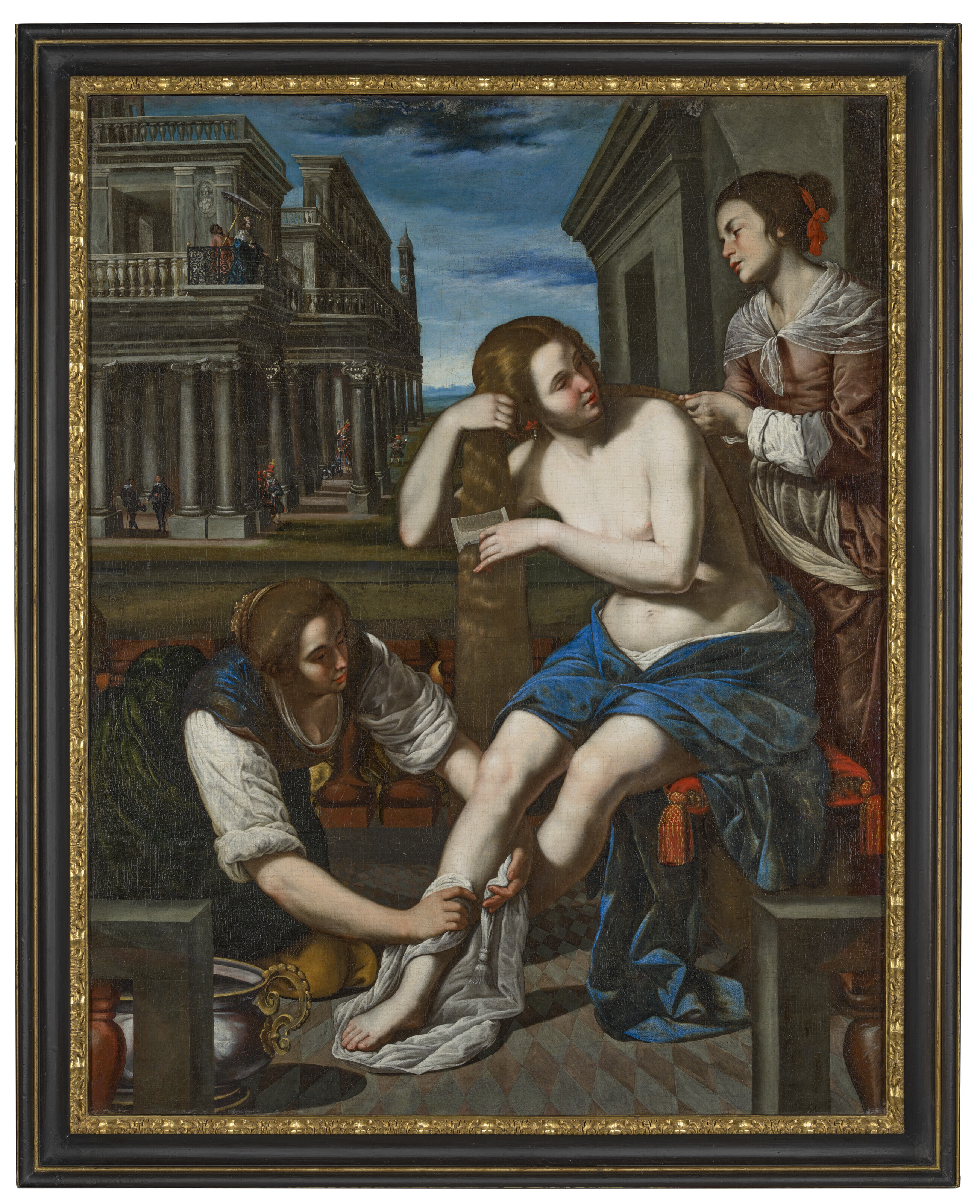 Artemisia Gentileschi — Вирсавия в своем омовении, изображение 2