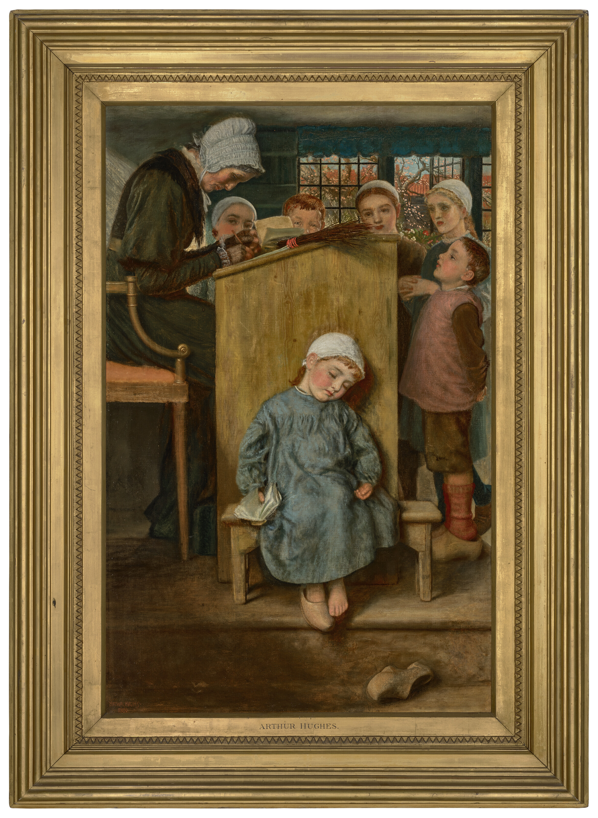 Arthur Hughes — В присутствии, изображение 2