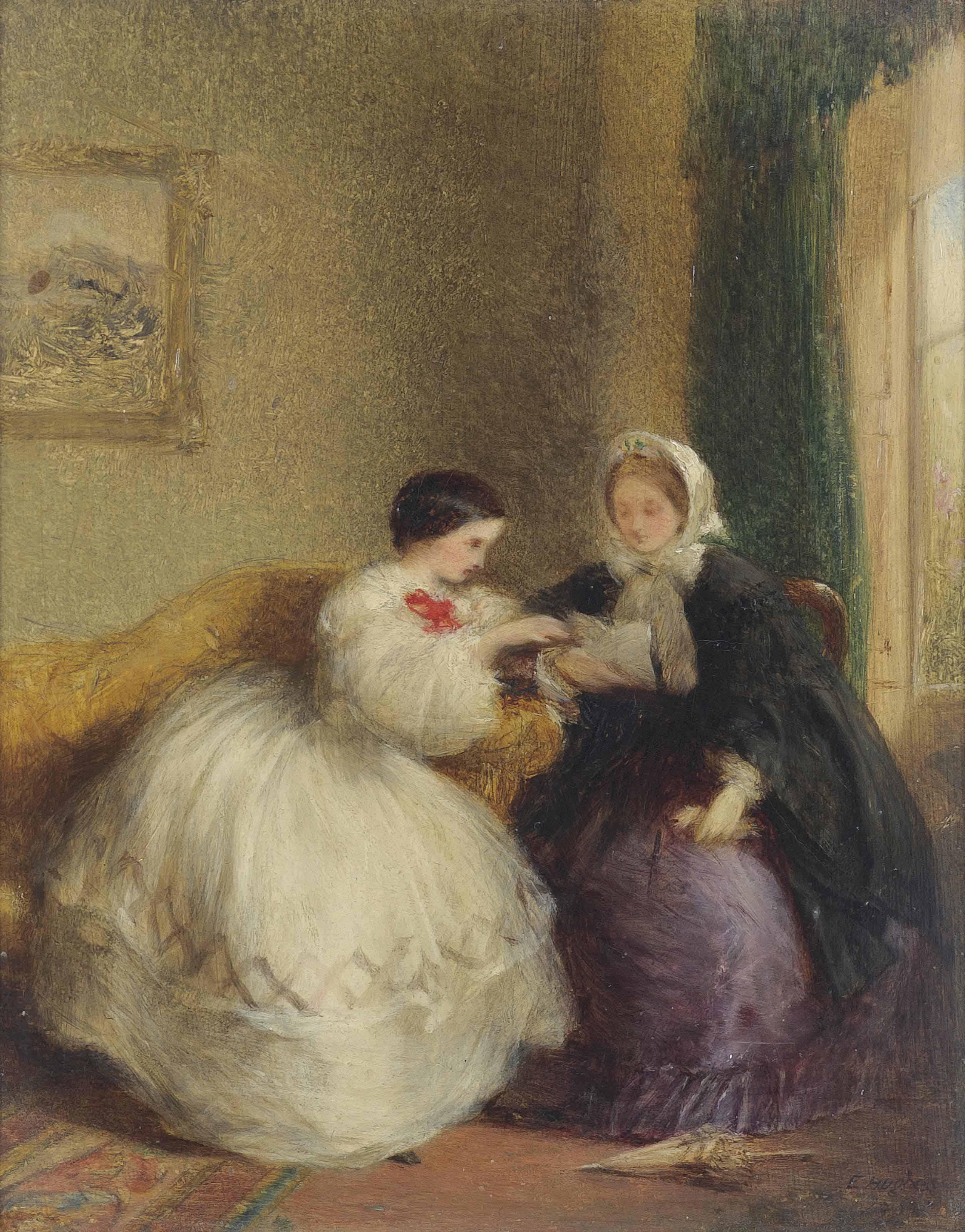 Arthur Hughes — Письмо