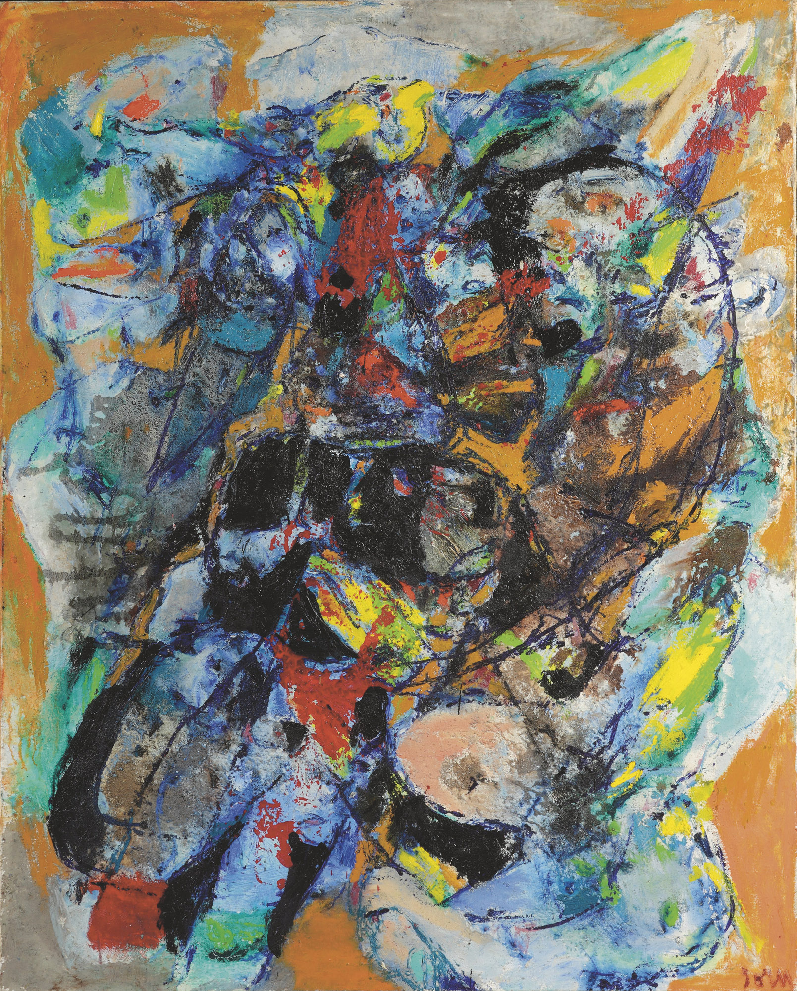 Asger Jorn — La colline enchantée - Заколдованный холм