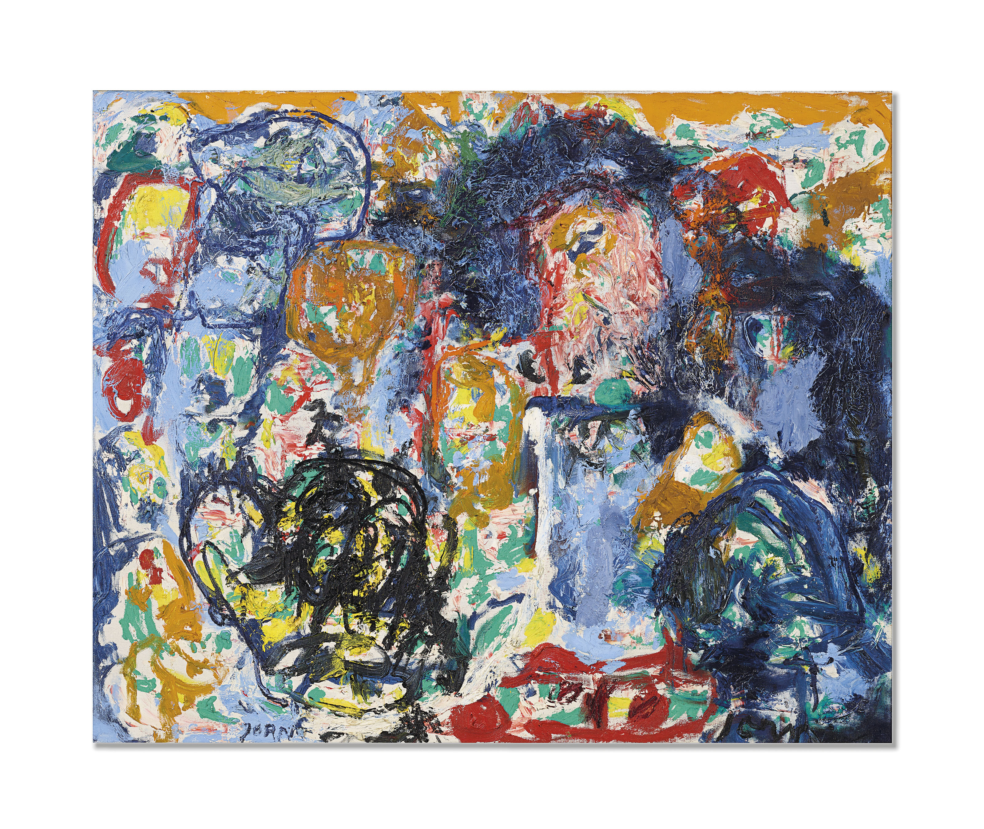 Asger Jorn — Гора выживших (Montagne des Survivants), изображение 1