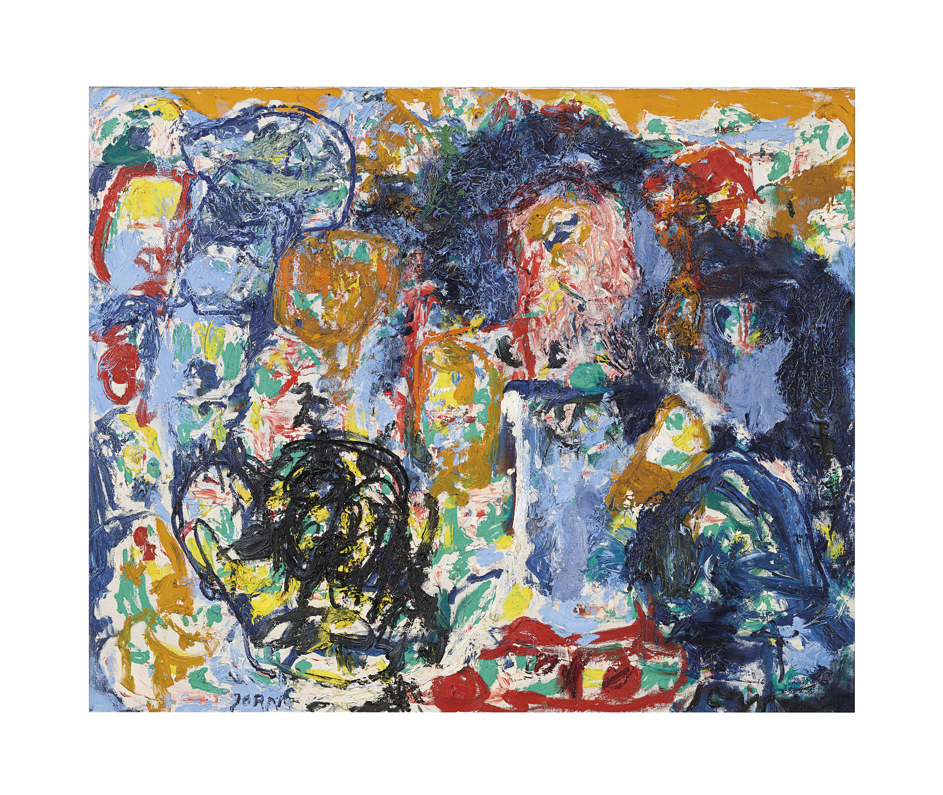 Asger Jorn — Гора выживших (Montagne des Survivants), изображение 2