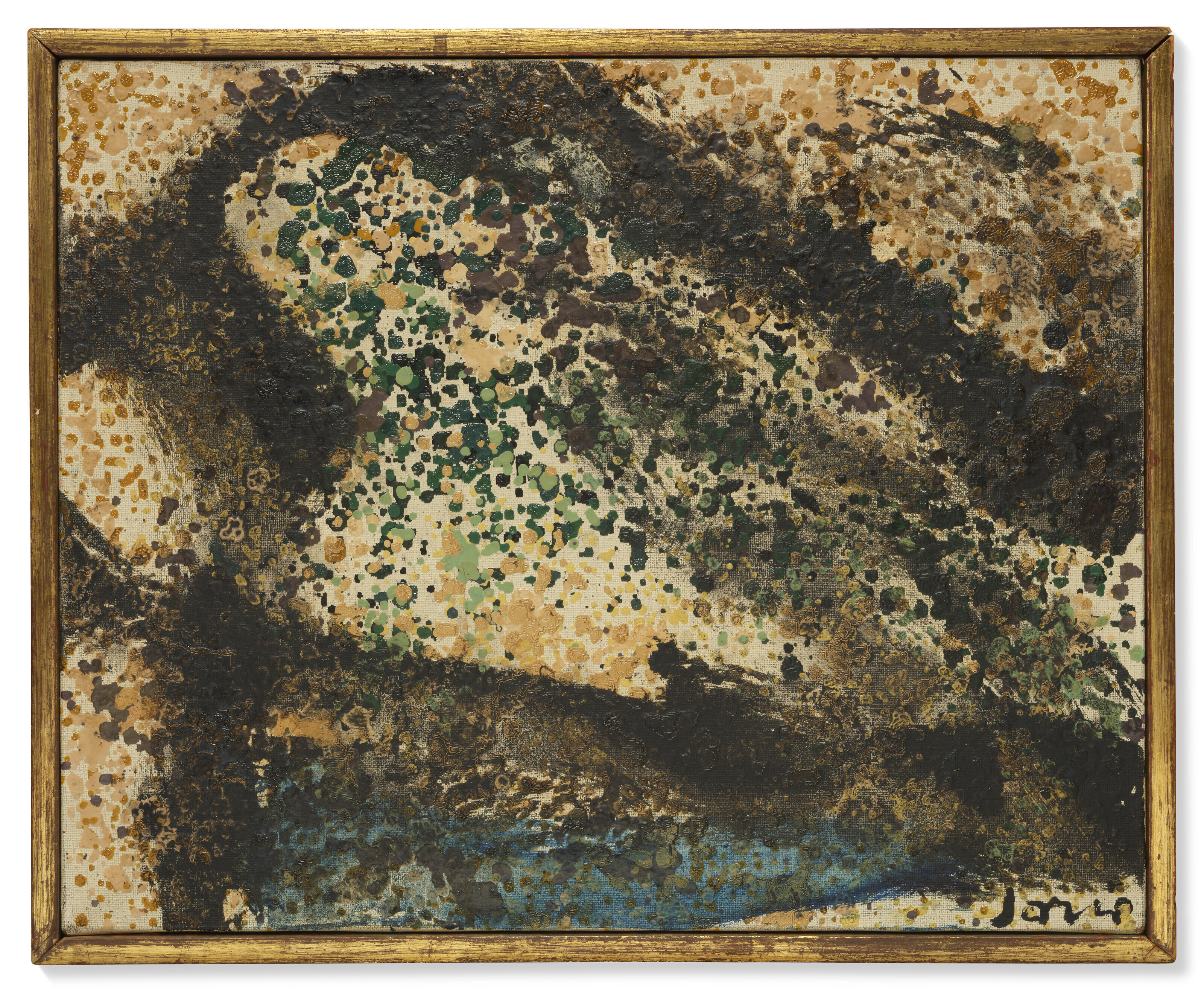 Asger Jorn — Без названия (Роскошная картина)