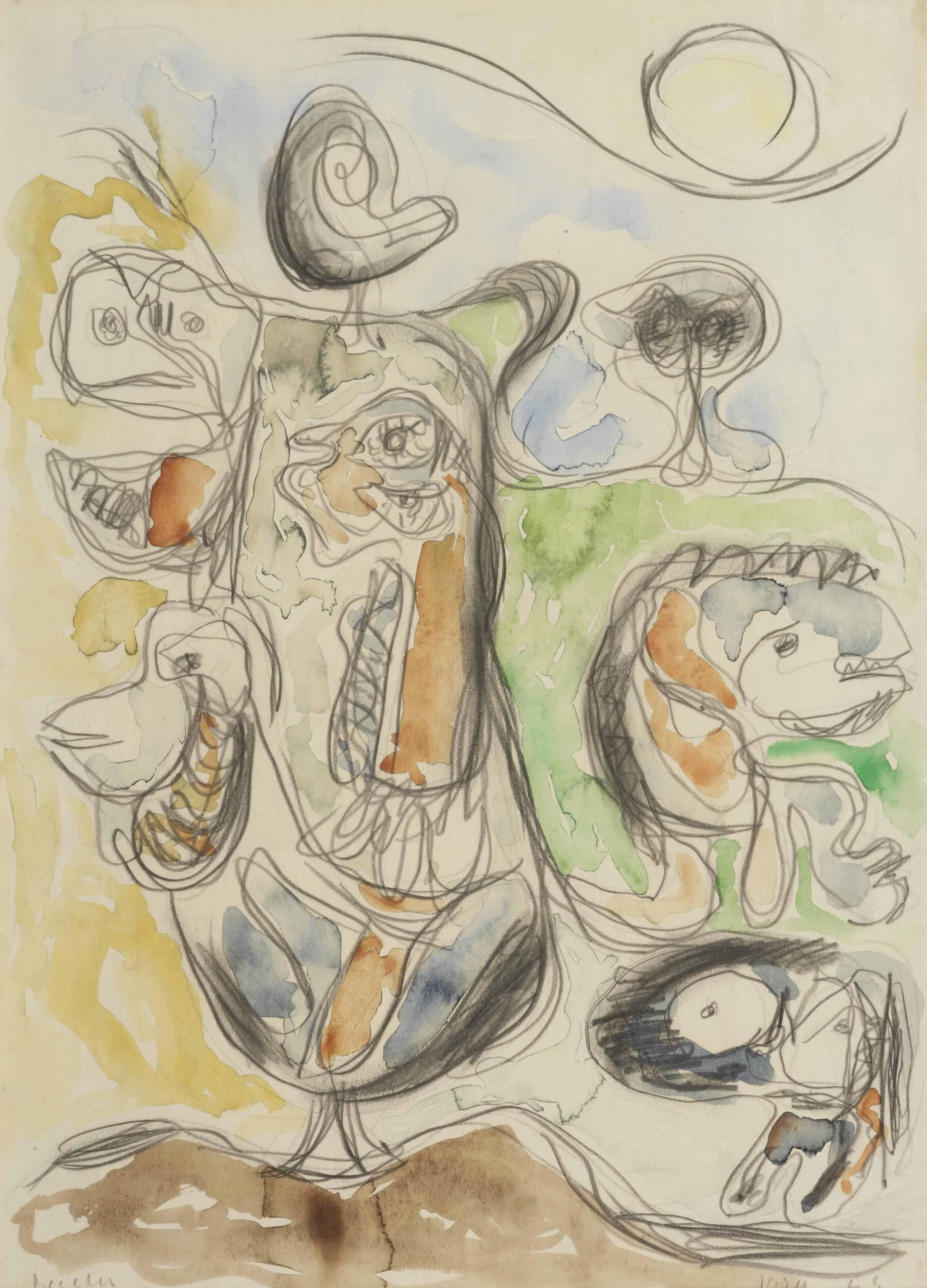 Asger Jorn — Без названия