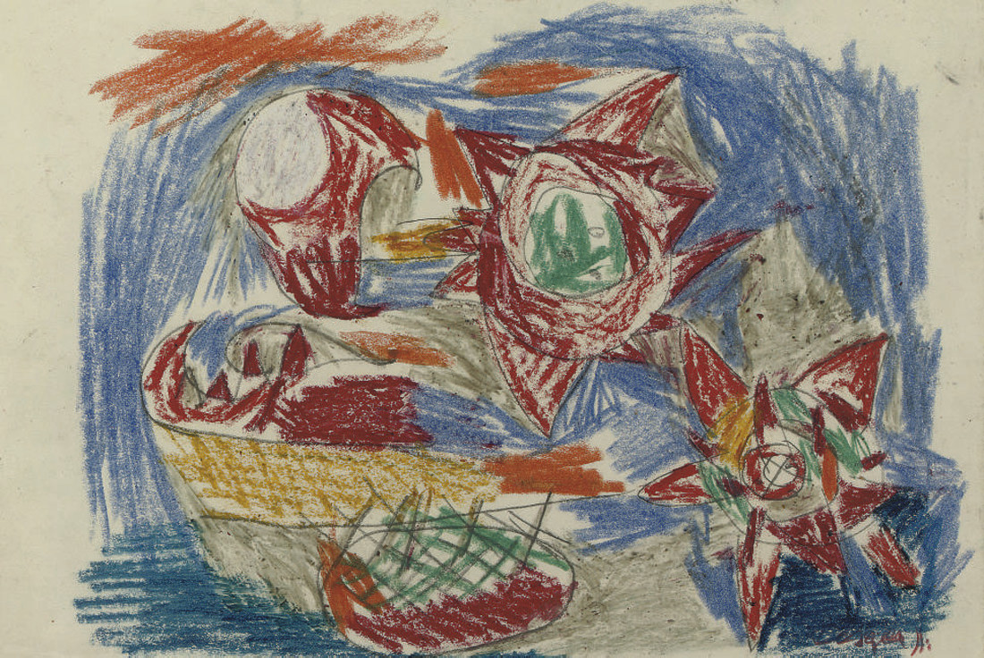 Asger Jorn — Композиция