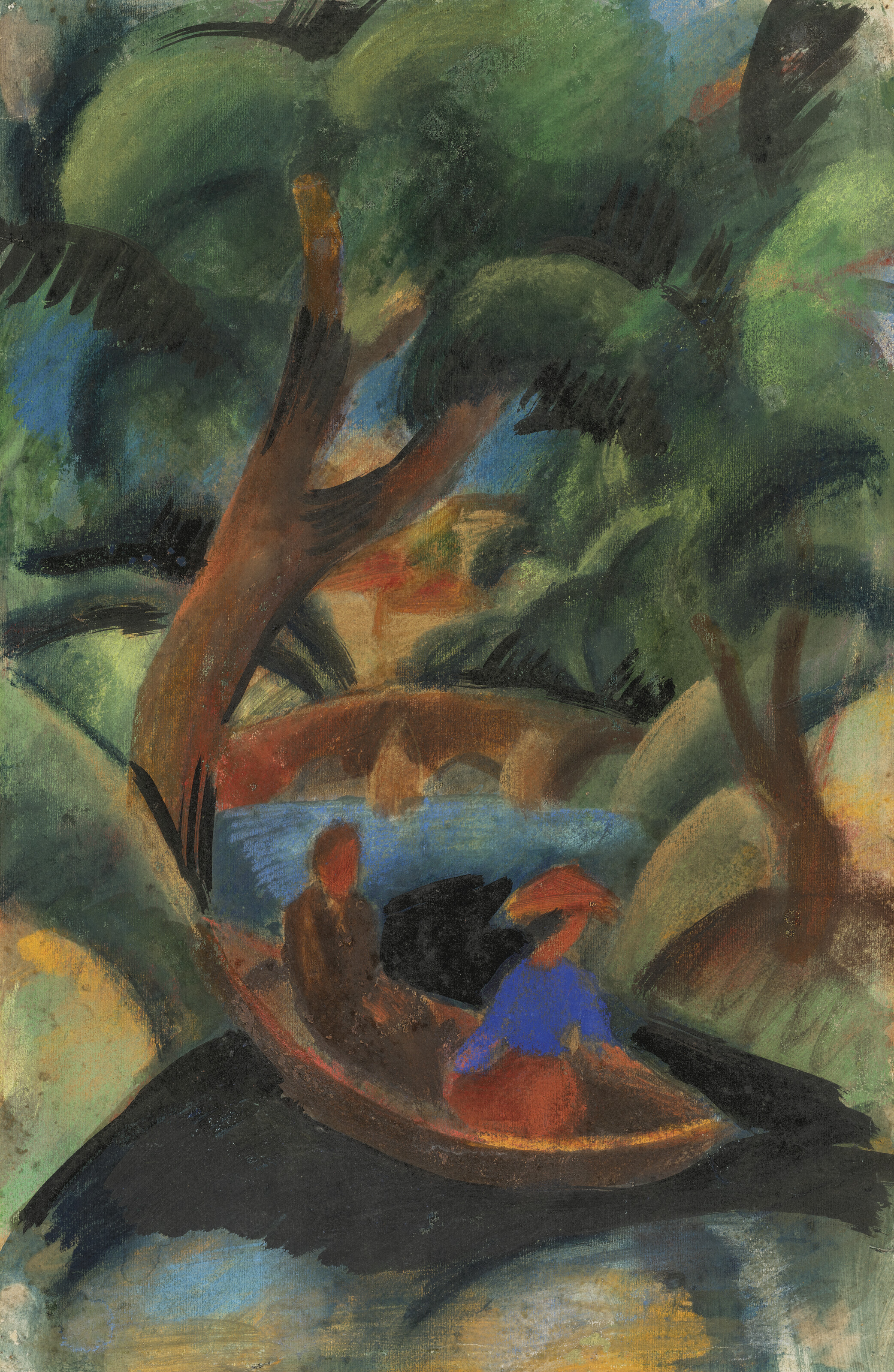August Macke — День, когда я начинаю