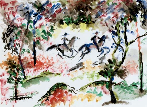 August Macke — Райтер-им-Вальд