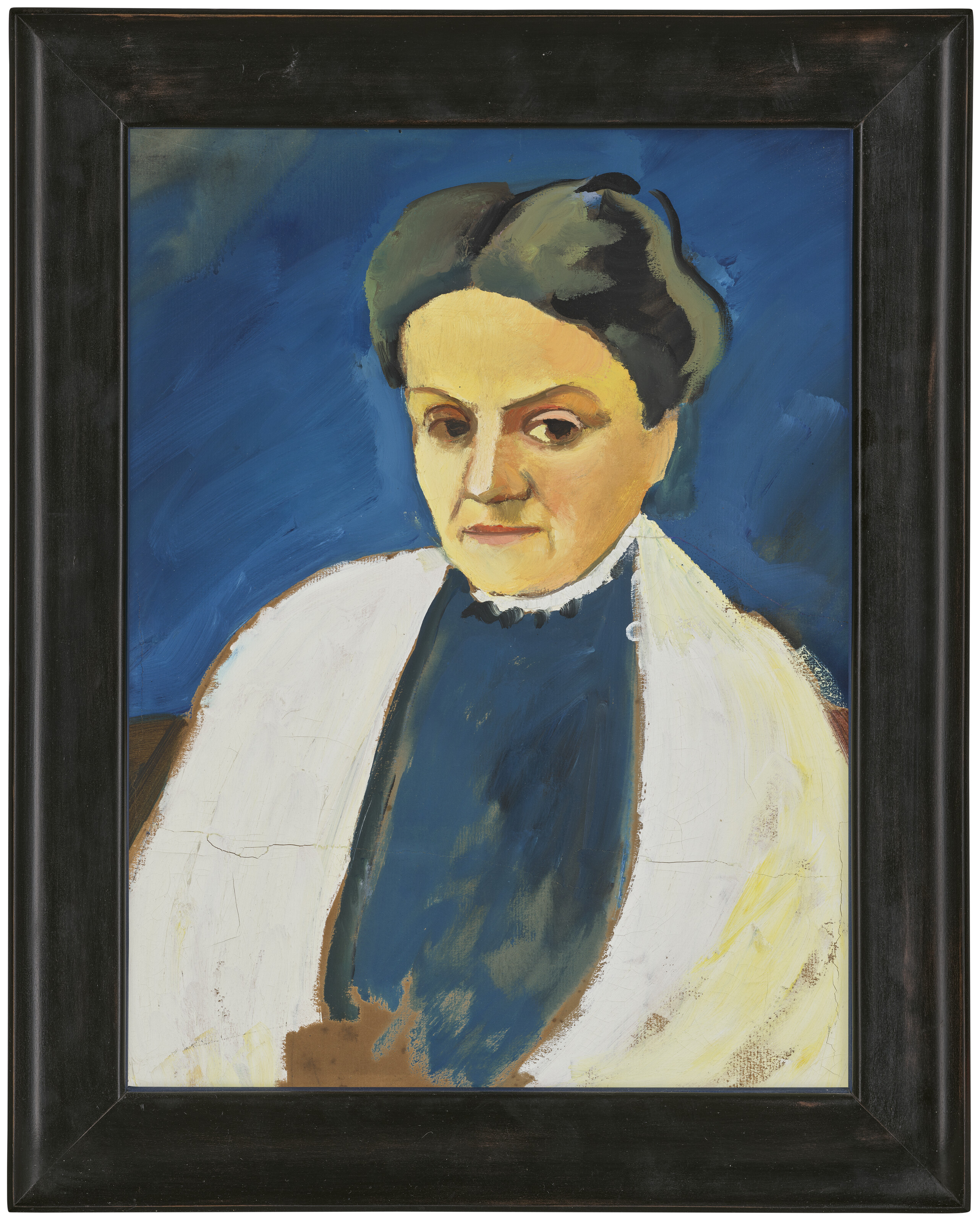 August Macke — Портрет студентки Софи Герхардт, изображение 2