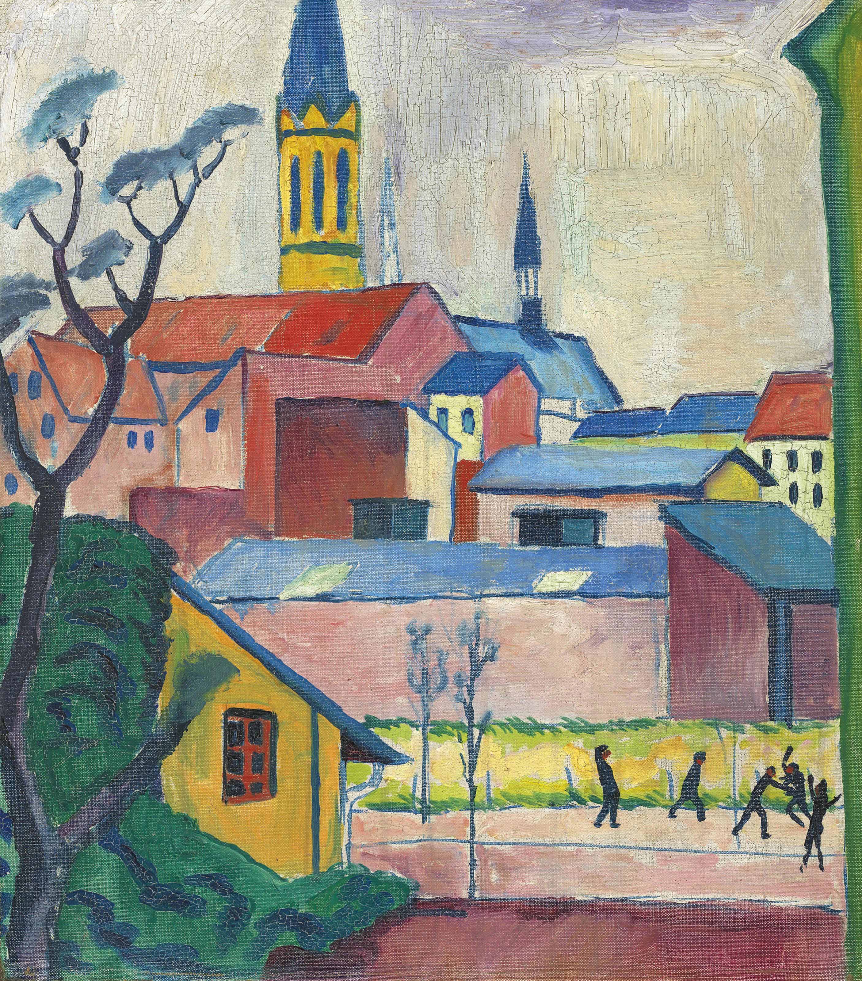 August Macke — Мариенкирхе