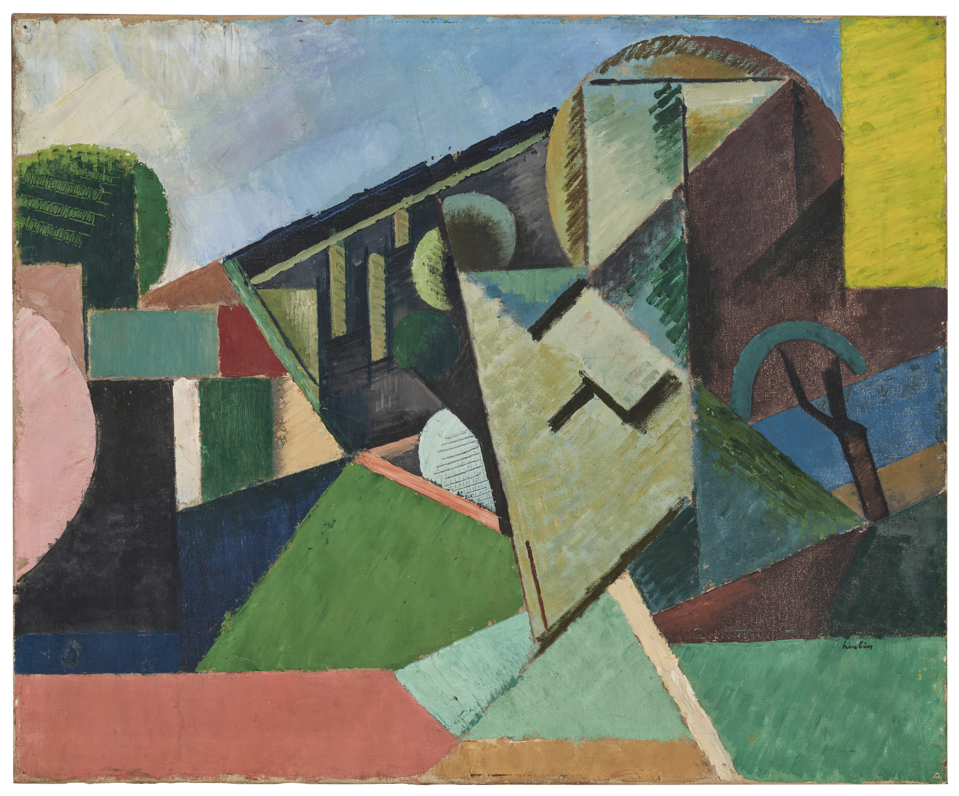Auguste Herbin — Встреча в Ногареде, изображение 2