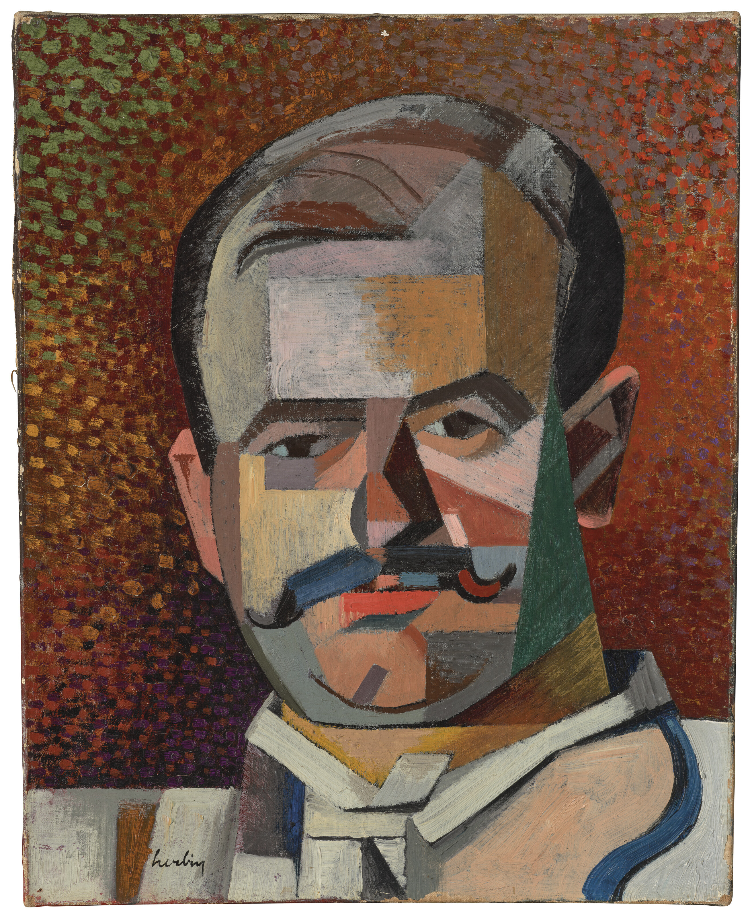 Auguste Herbin — Человеческий портрет, изображение 2