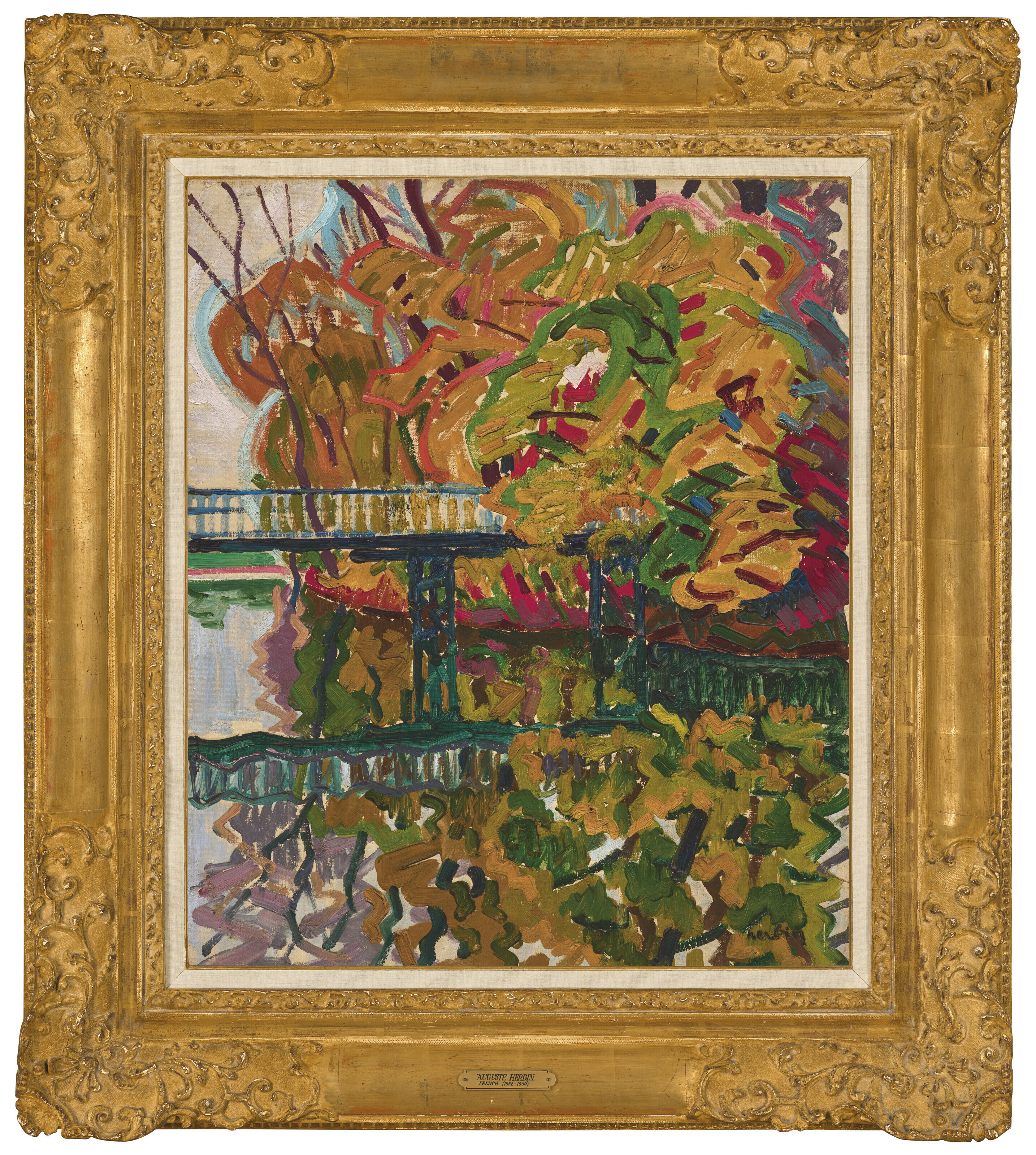 Auguste Herbin — Ле-пон-де-Буа, изображение 2