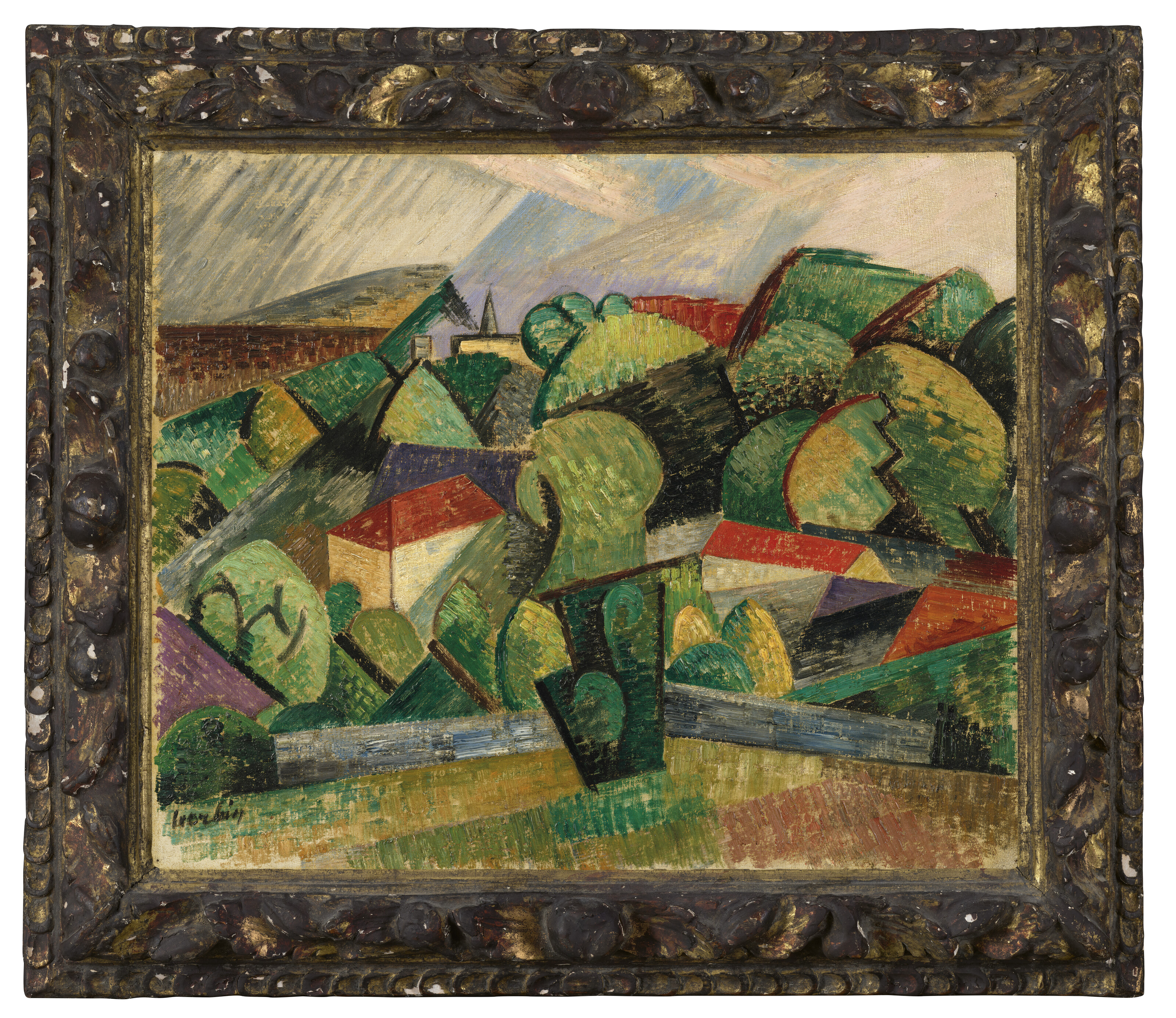 Auguste Herbin — Деревня пре-дю-Като, изображение 4