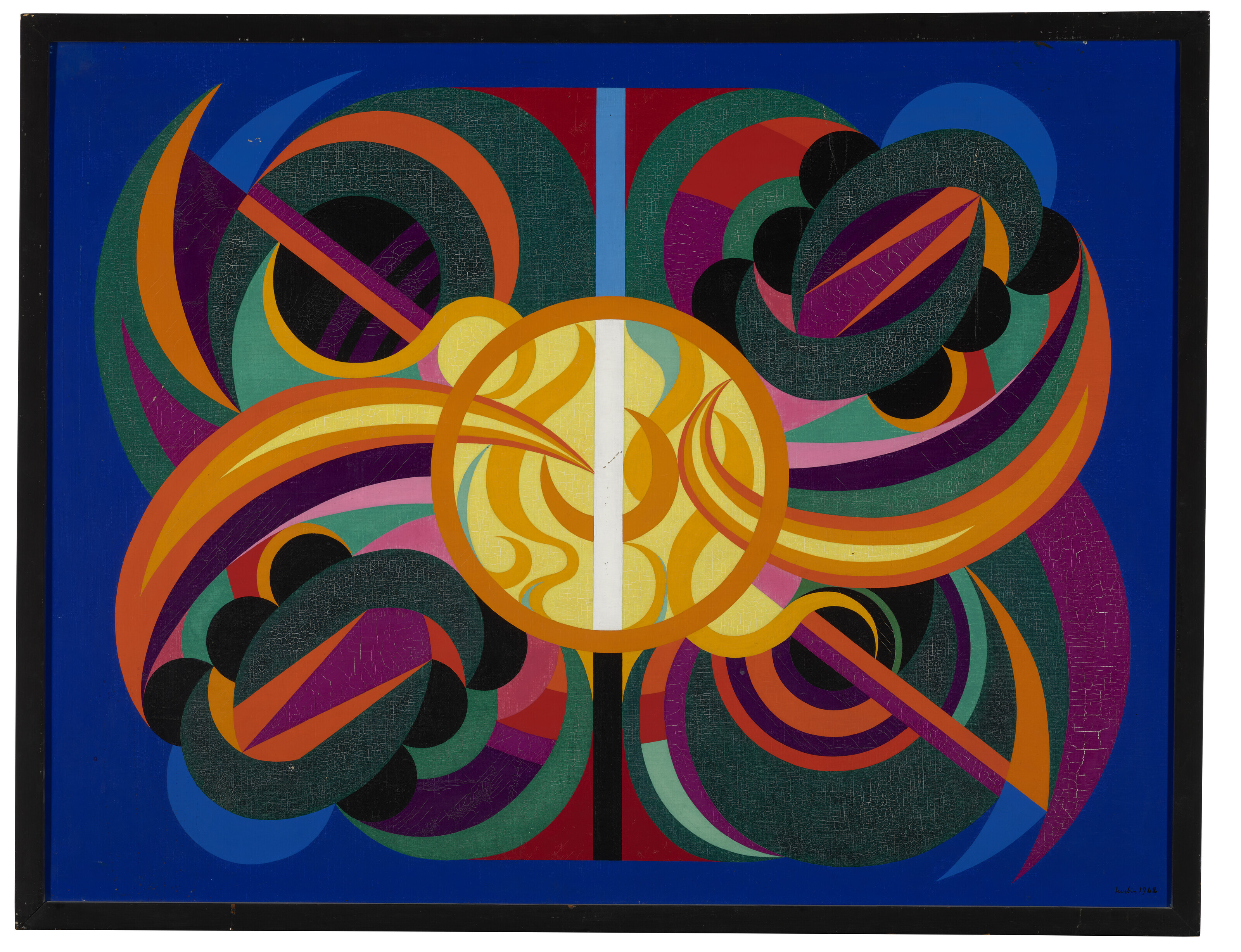 Auguste Herbin — Композиция под названием "Трава", изображение 2