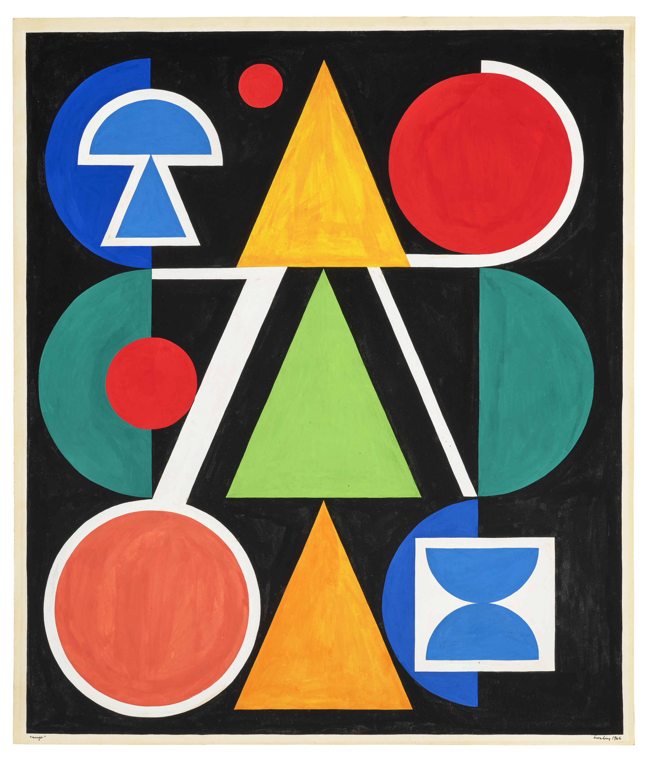 Auguste Herbin — "Румяна", изображение 2