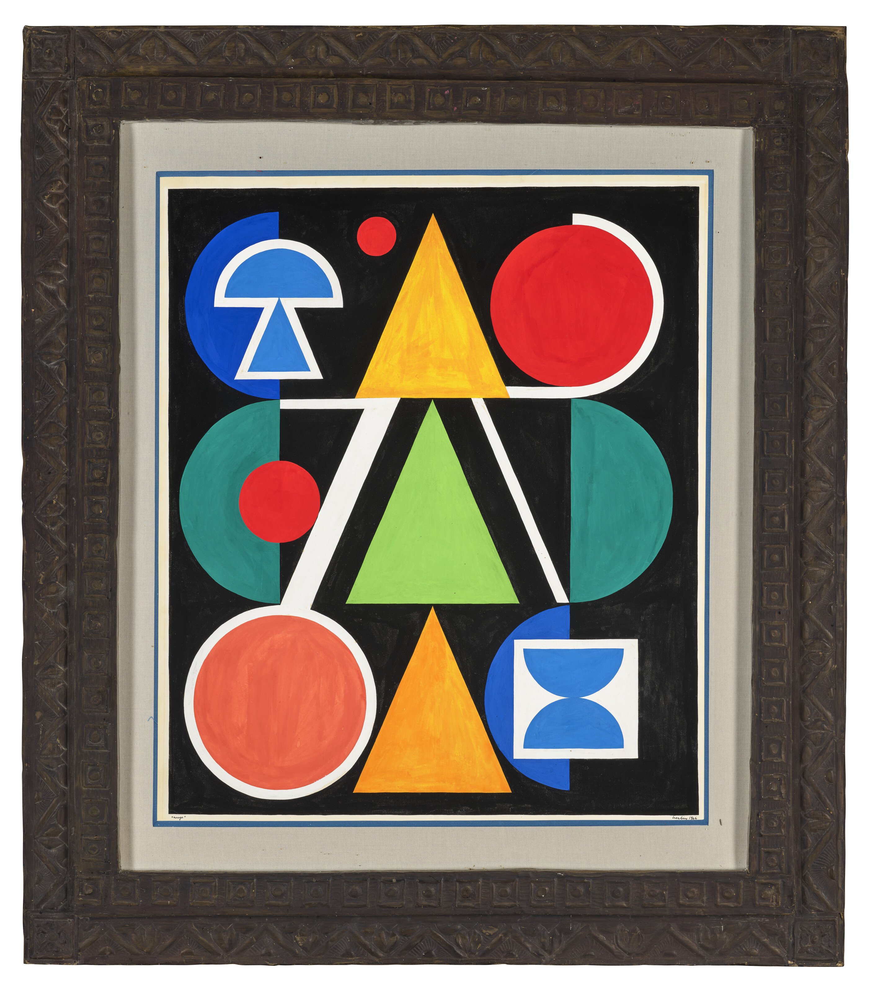 Auguste Herbin — "Румяна", изображение 4