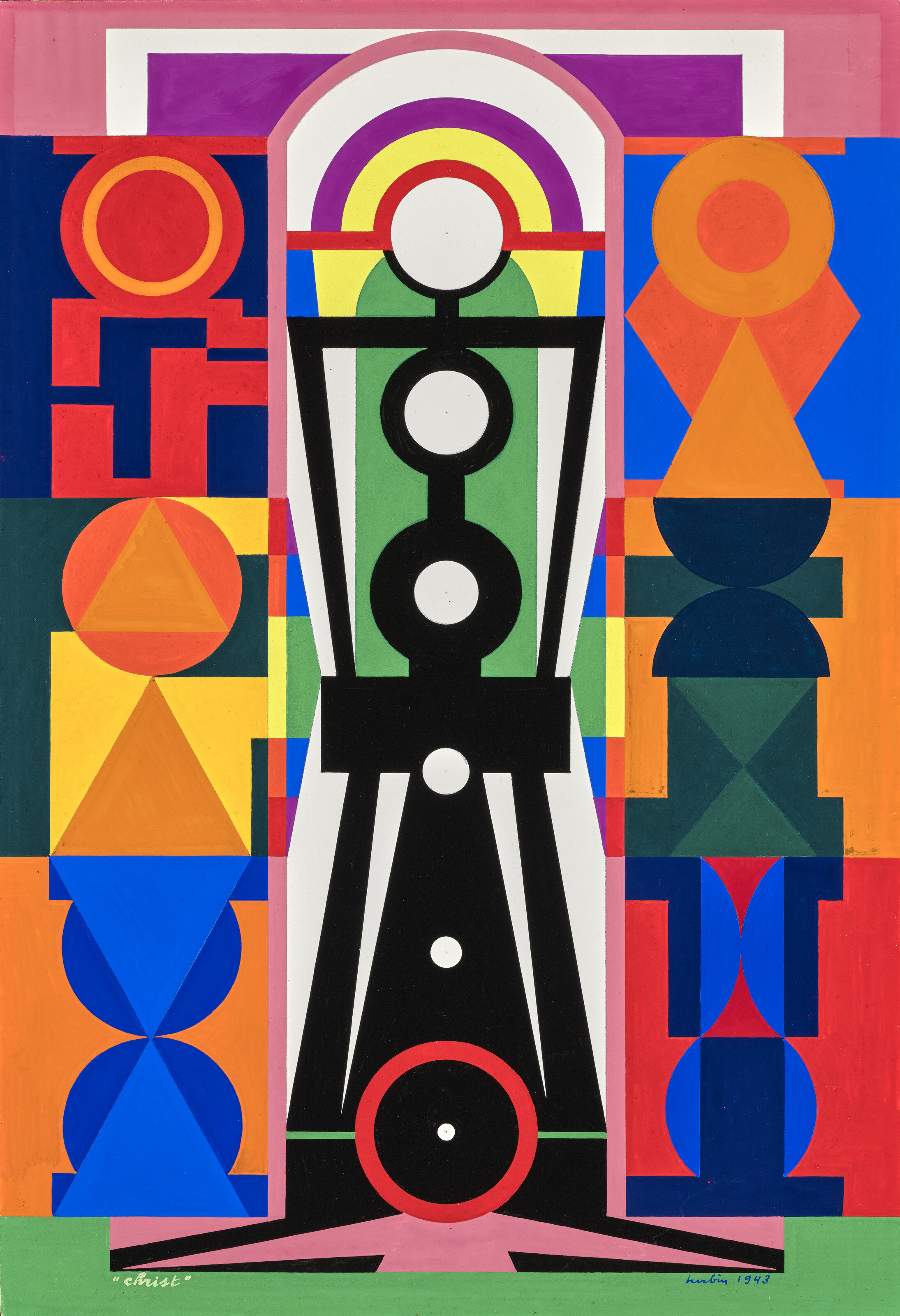 Auguste Herbin — "Христос", изображение 1