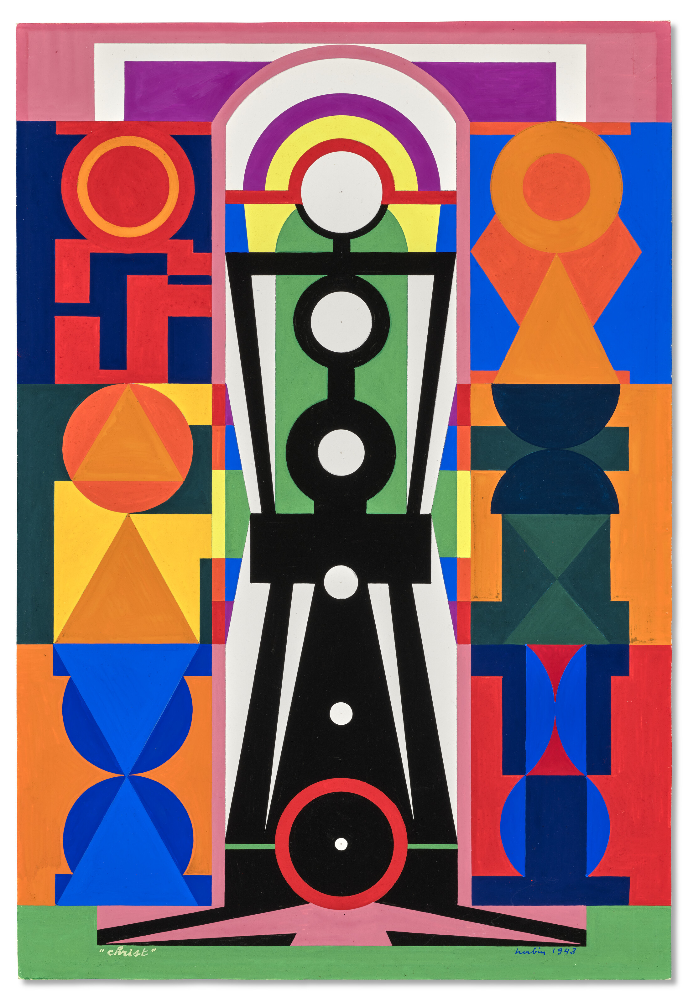 Auguste Herbin — "Христос", изображение 2