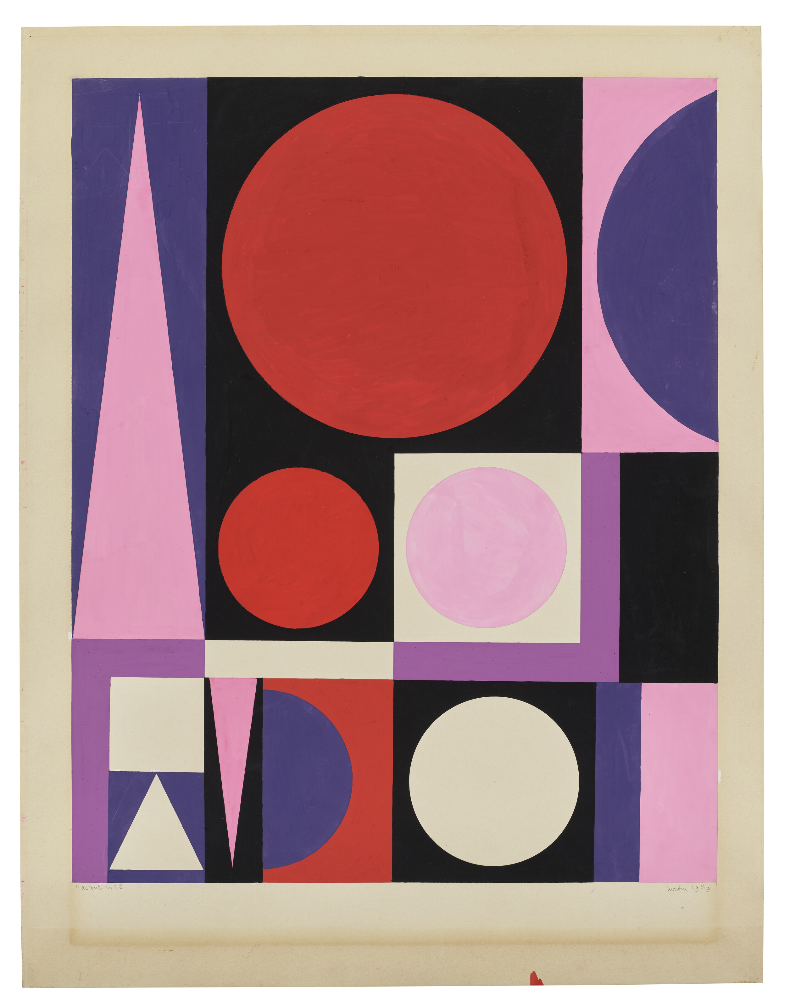 Auguste Herbin — Акцент № 2, изображение 2