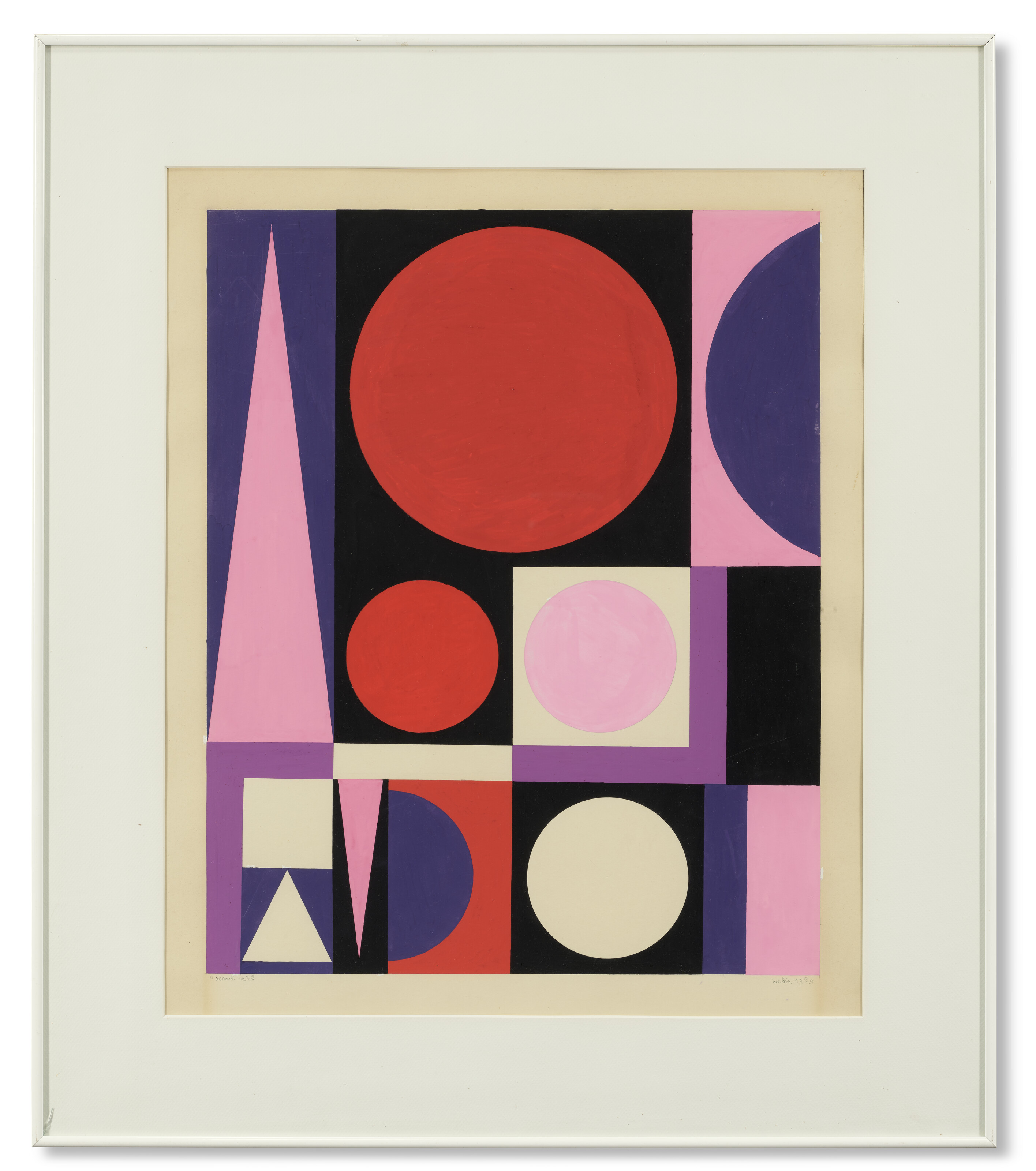 Auguste Herbin — Акцент № 2, изображение 4