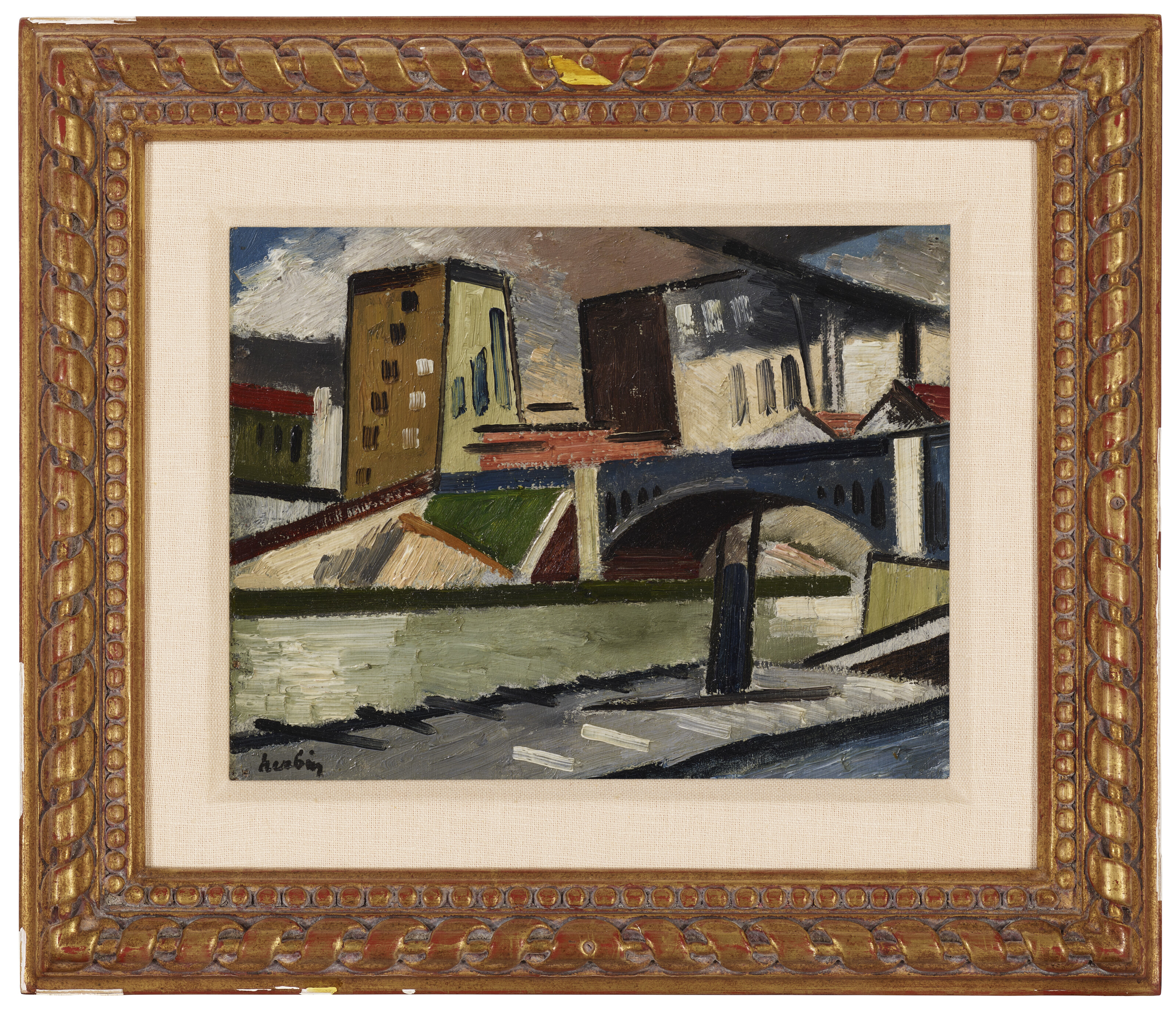 Auguste Herbin — Ле Пон Мари, к'те аваль, изображение 3