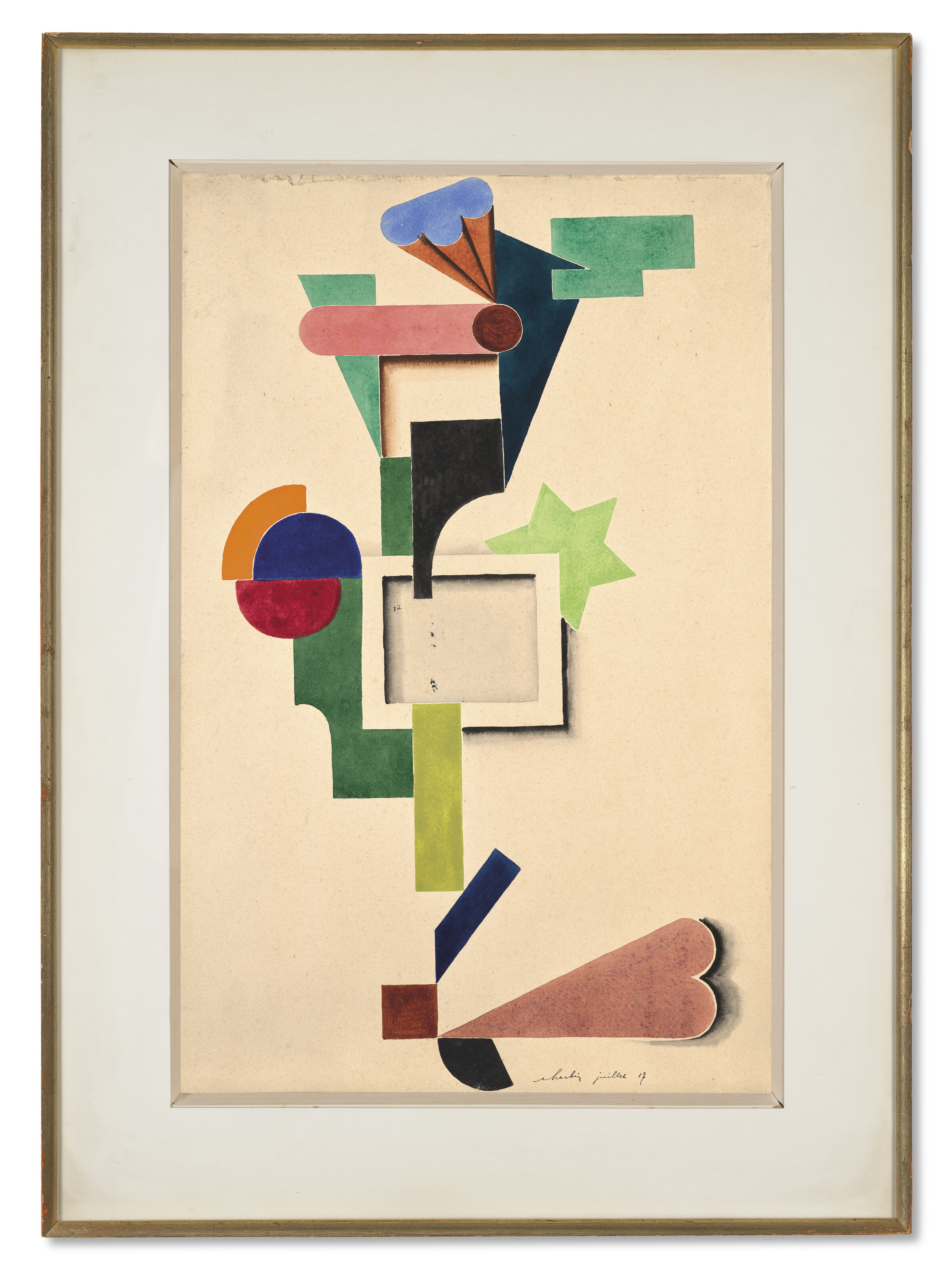 Auguste Herbin — Композиция, изображение 4