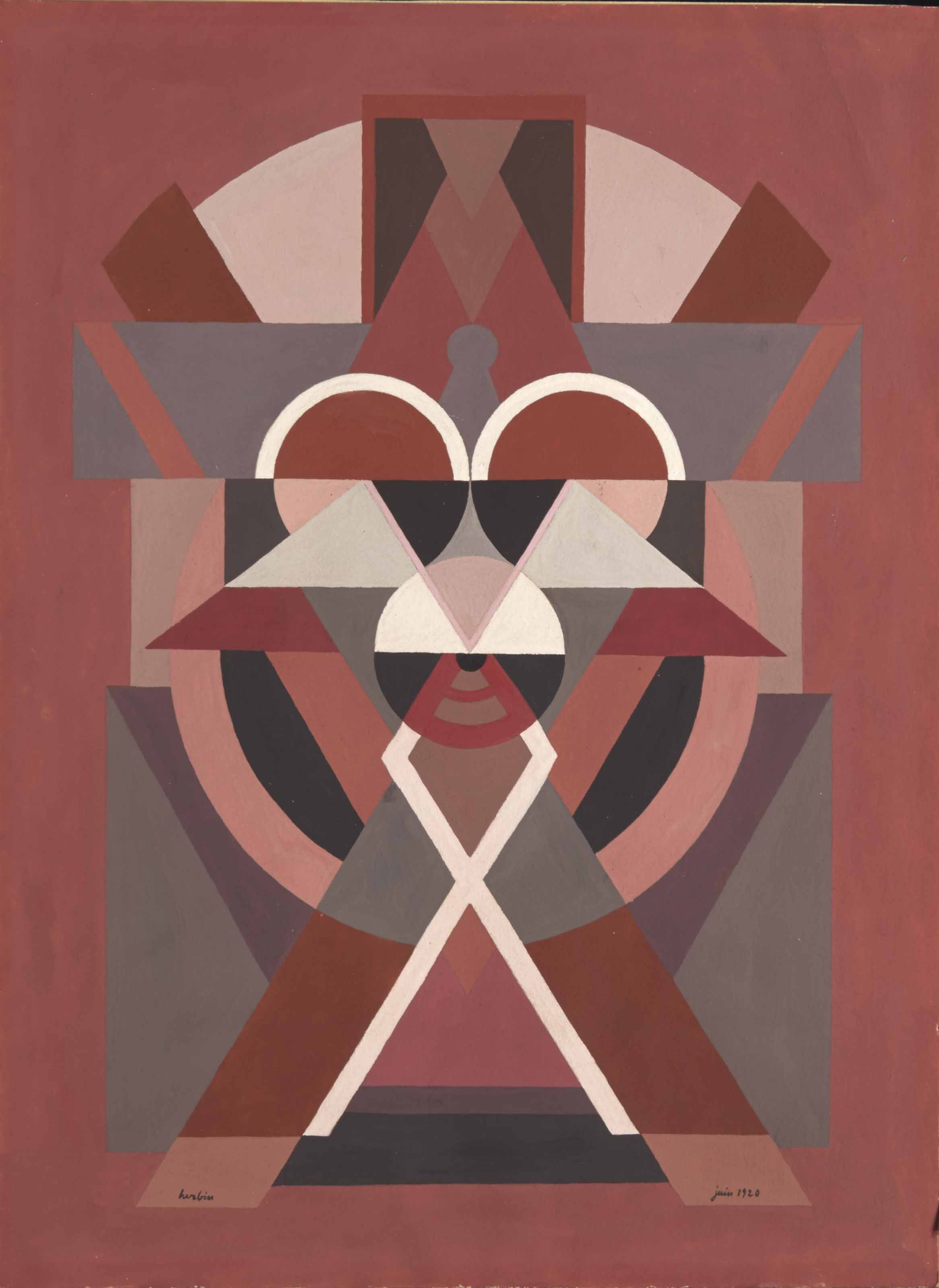 Auguste Herbin — Симметричная композиция