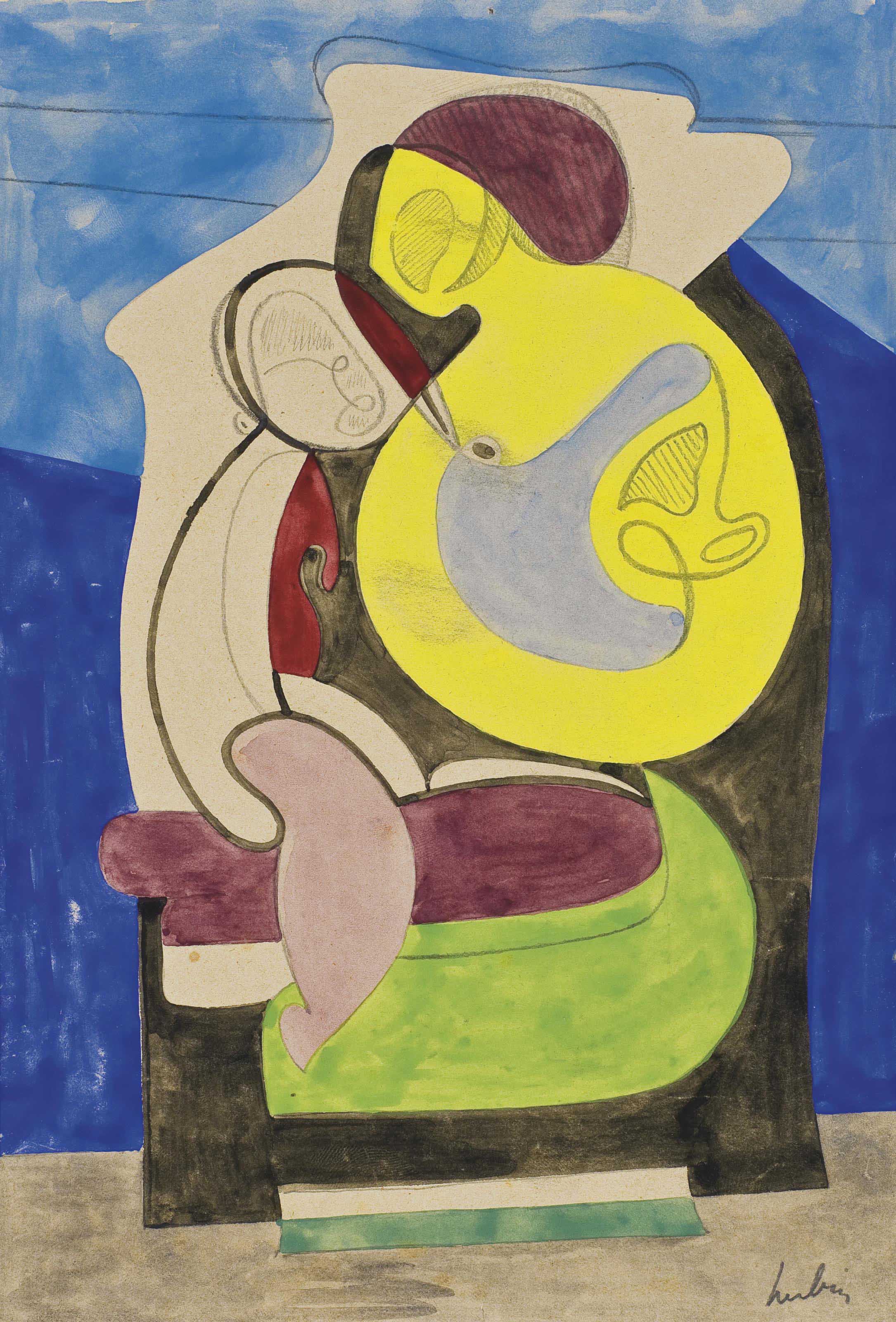 Auguste Herbin — Материнство