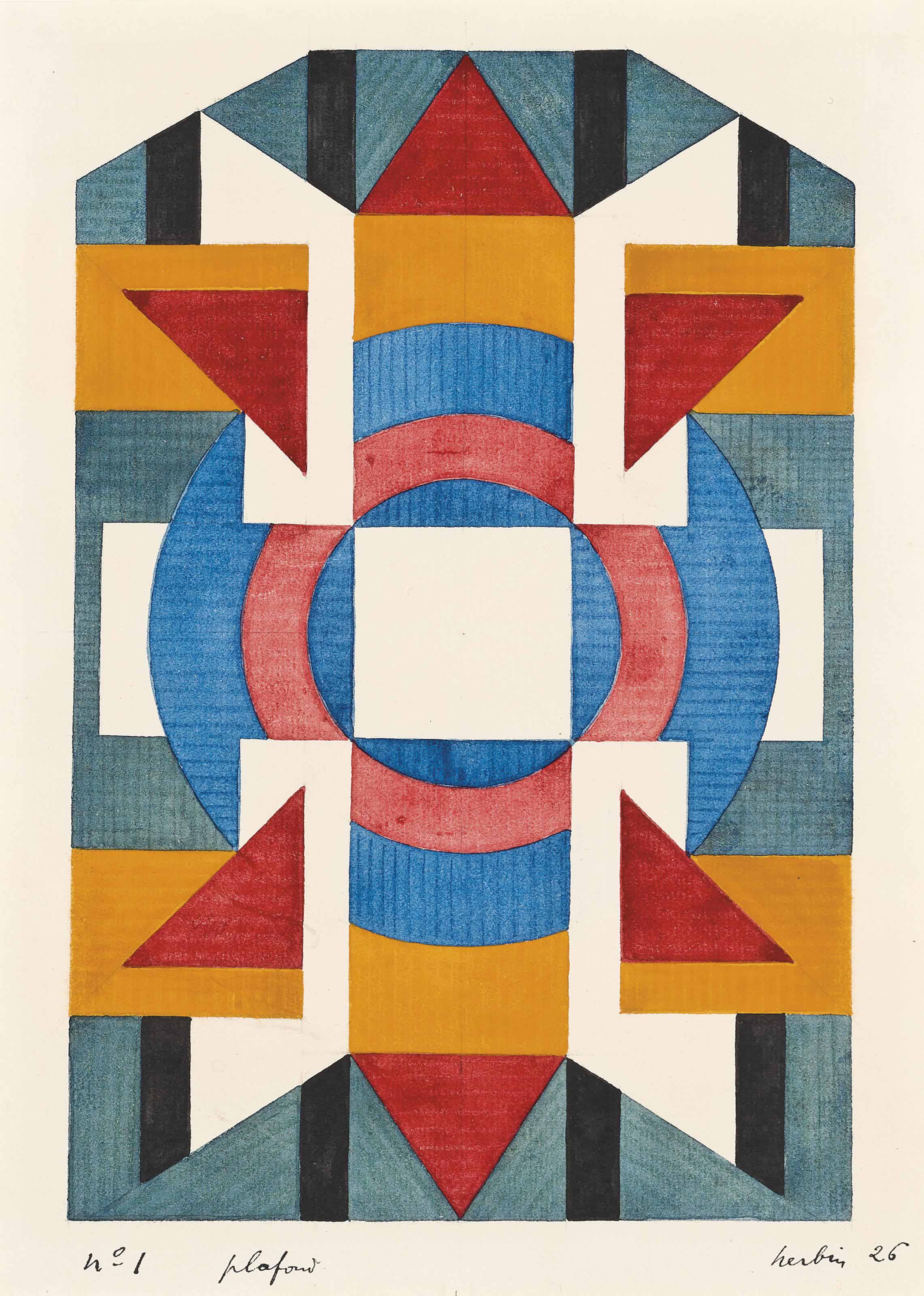 Auguste Herbin — Плафон №1