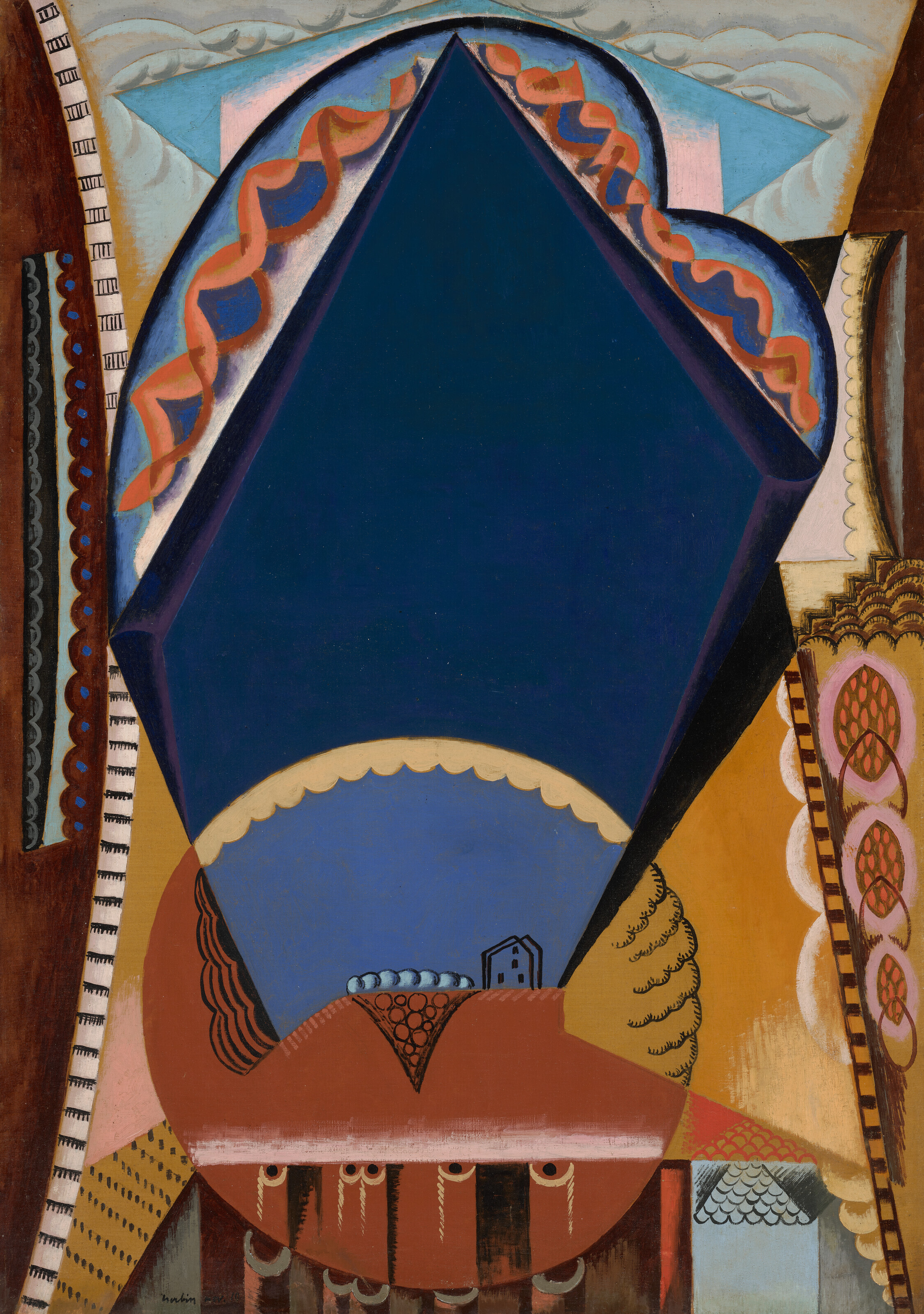 Auguste Herbin — Оплата труда за композицию в Сере