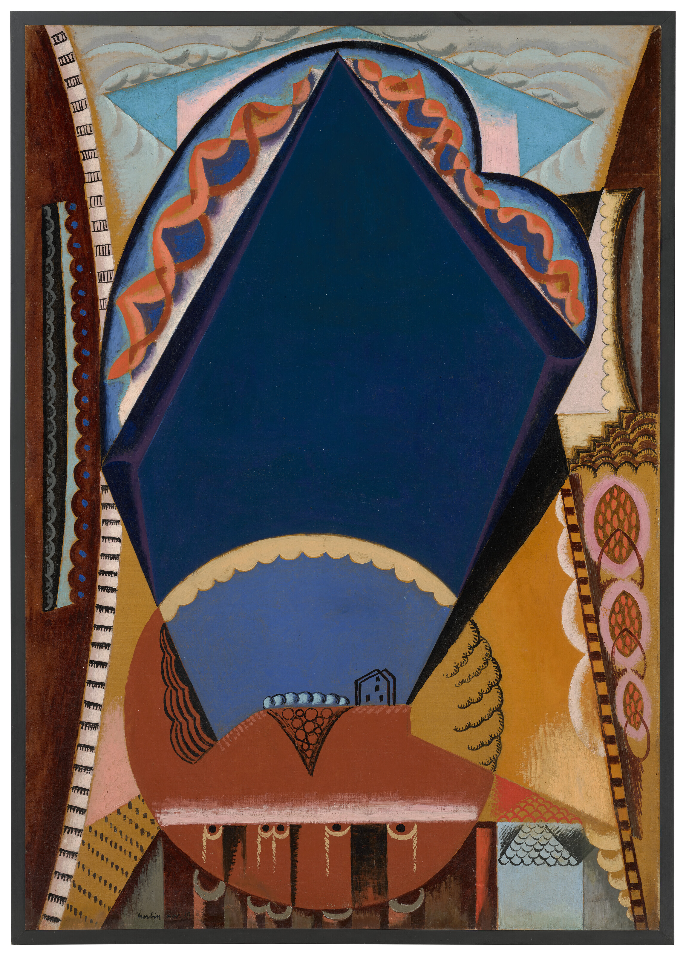 Auguste Herbin — Оплата труда за композицию в Сере, изображение 2