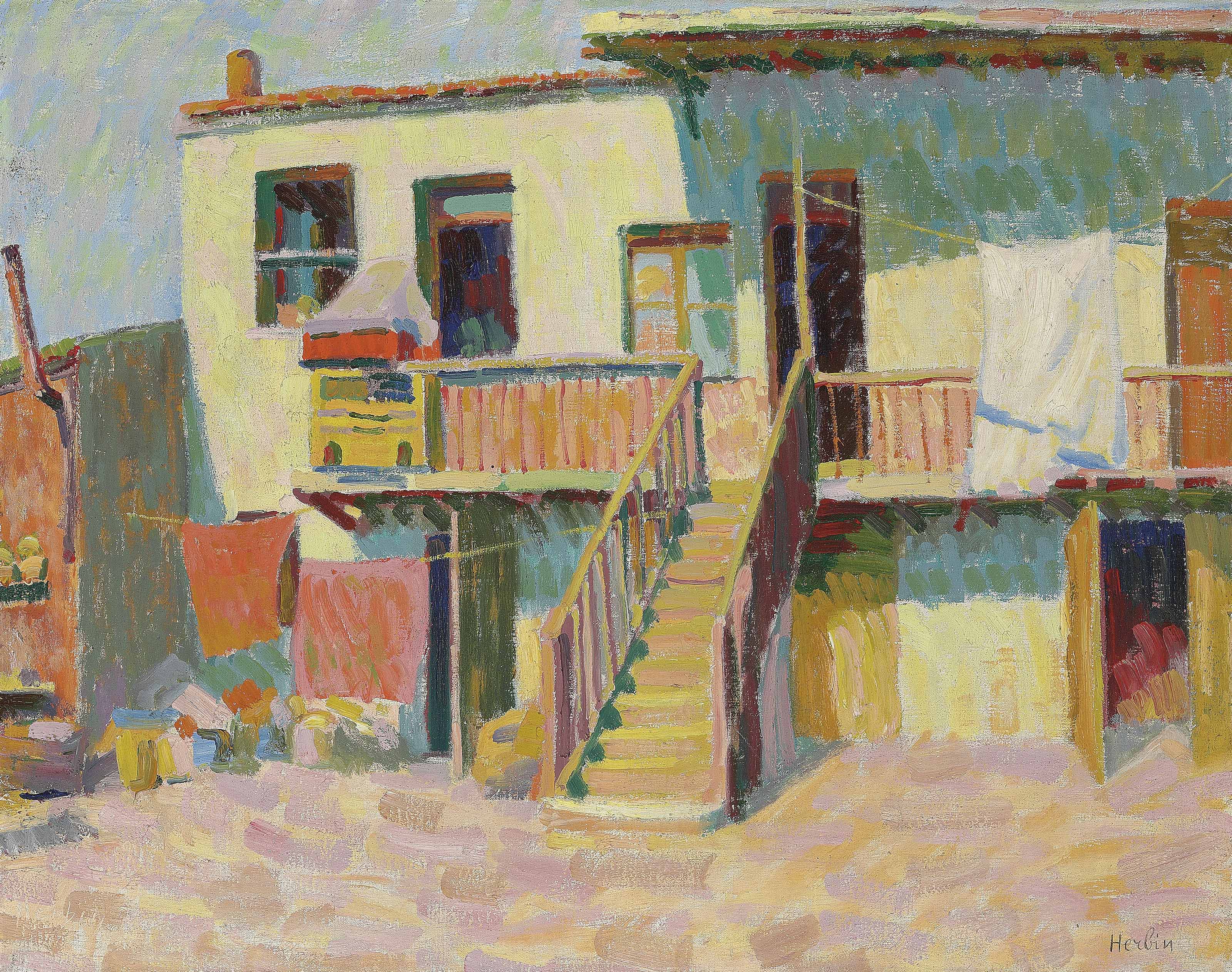 Auguste Herbin — Ла Мезон, Корсика