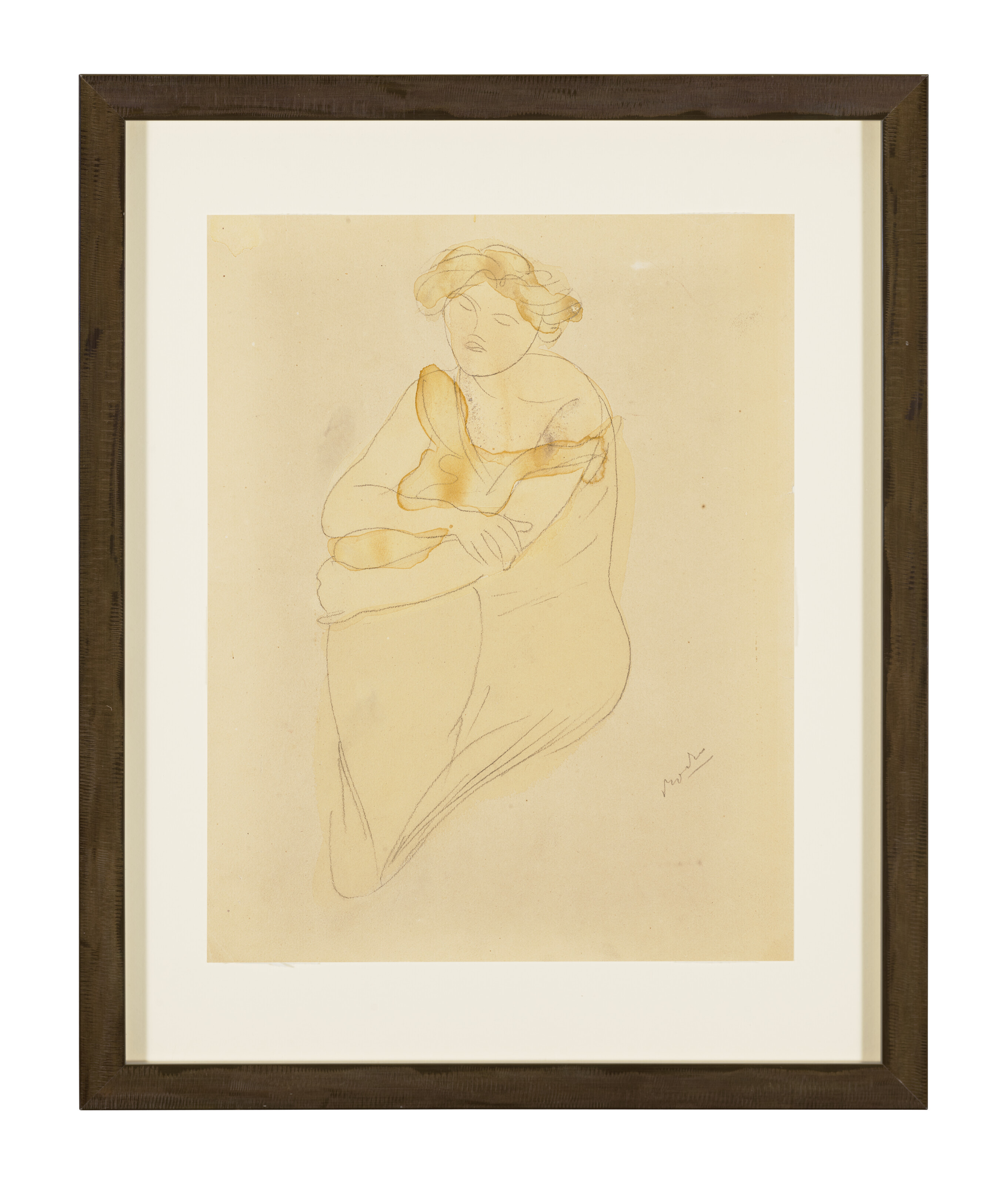 Auguste Rodin — Желтая женская одежда (Психея), изображение 4