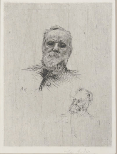 Auguste Rodin — Виктор Гюго, "лицо" (Дельтаж 7)