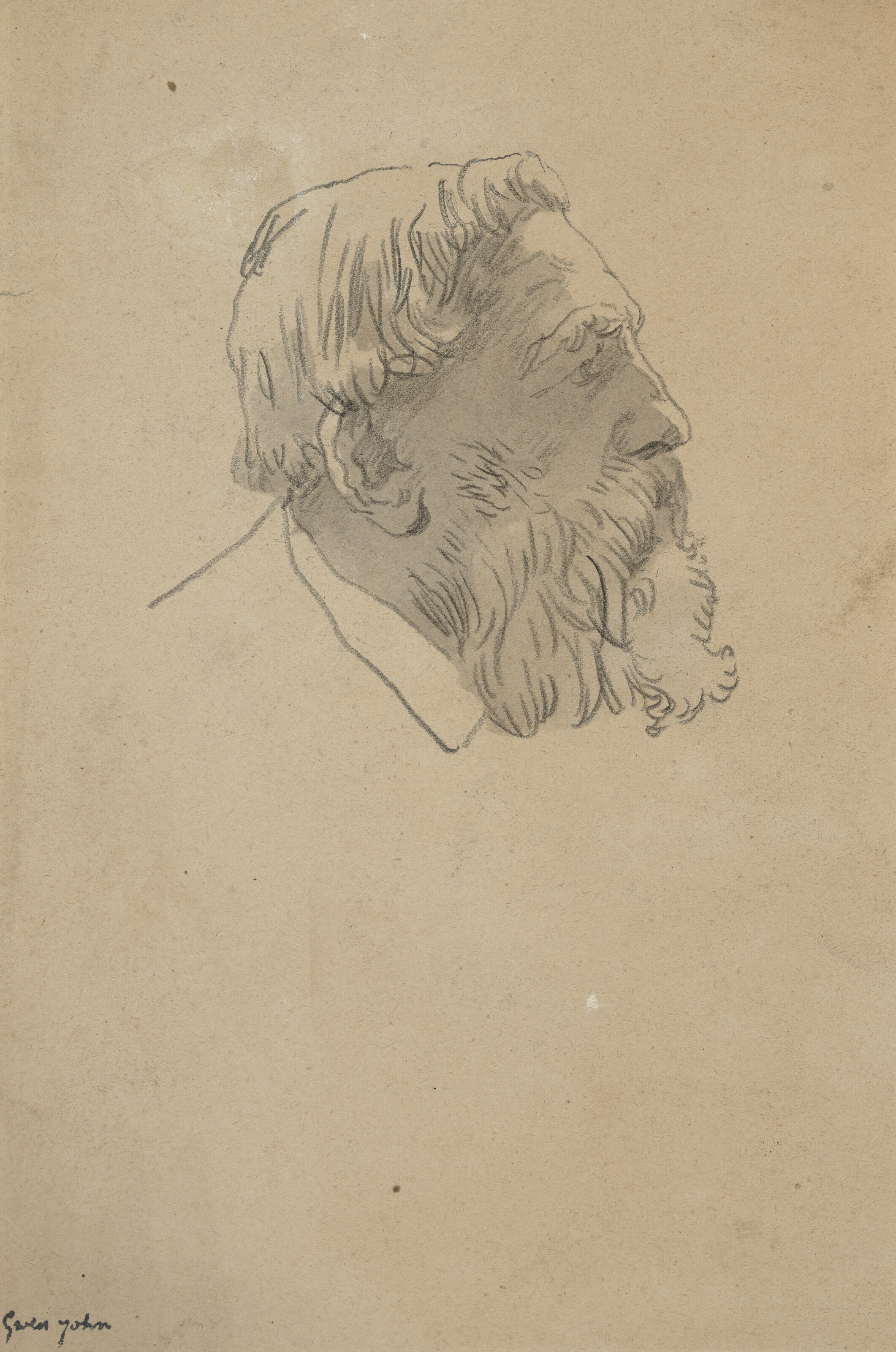 Auguste Rodin — Портрет Огюста Родена