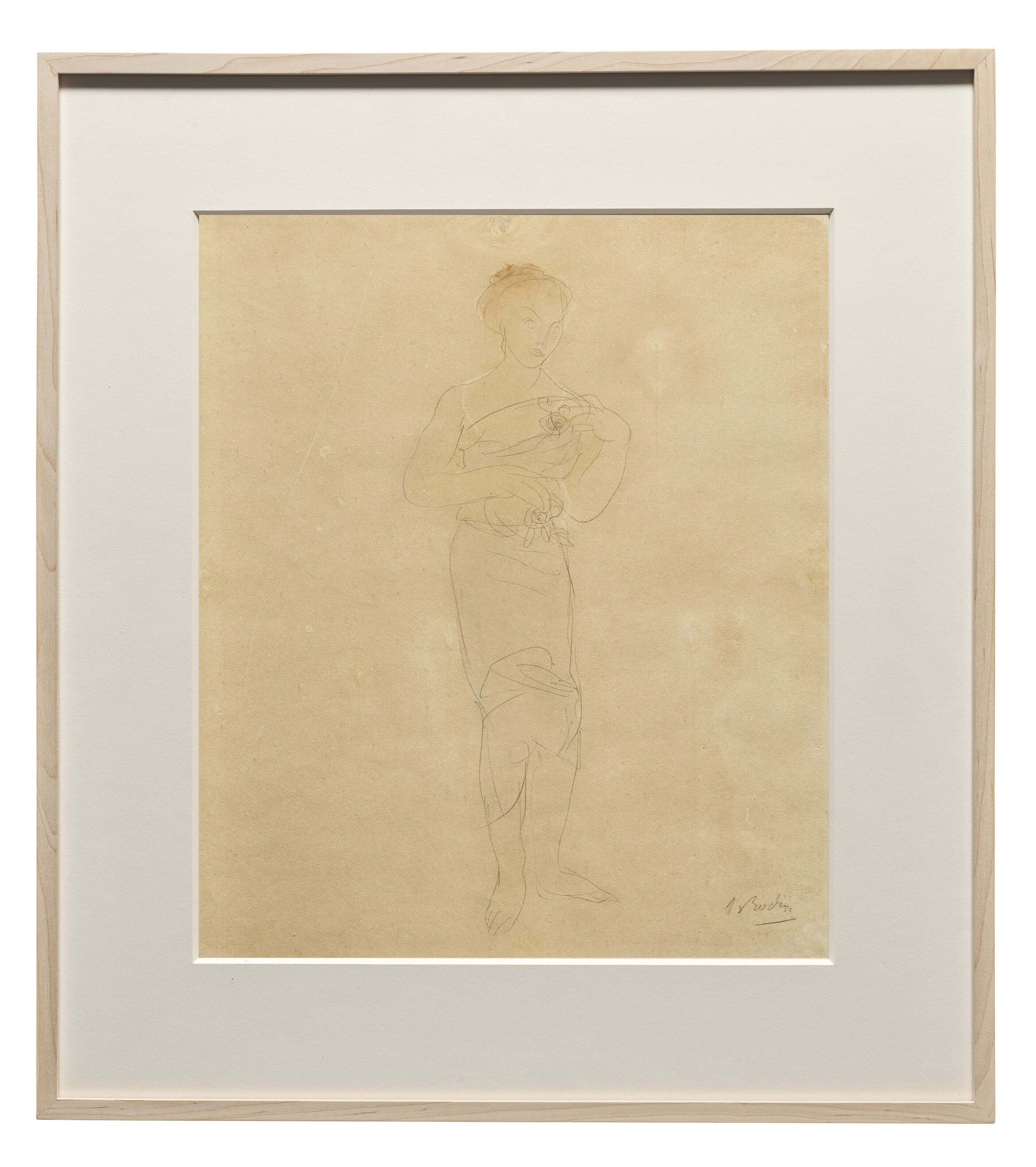 Auguste Rodin — Женское платье для дебюта в эпоху зрелости. Цветочные мотивы, изображение 4