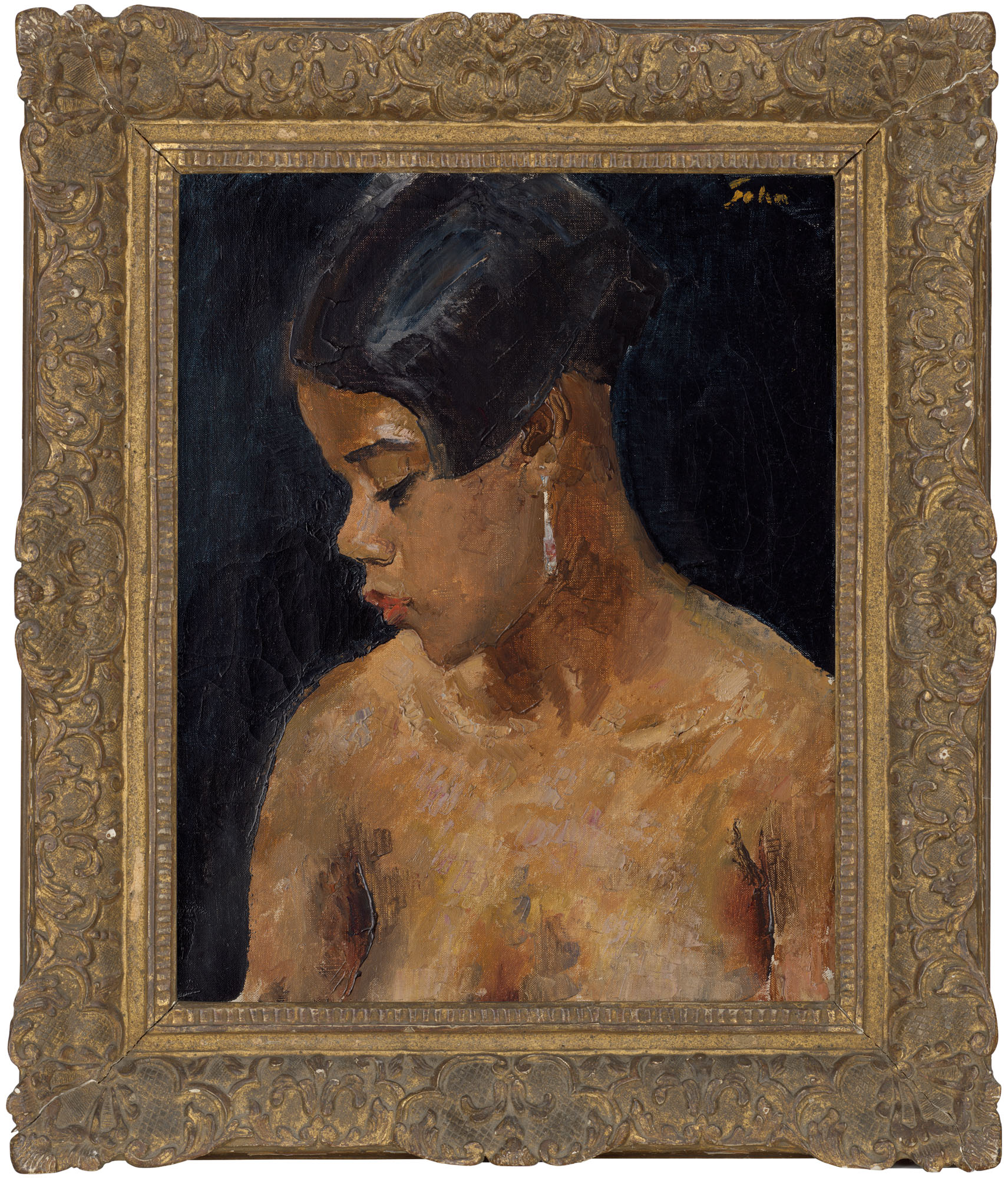 Augustus John — Портрет девушки, изображение 2