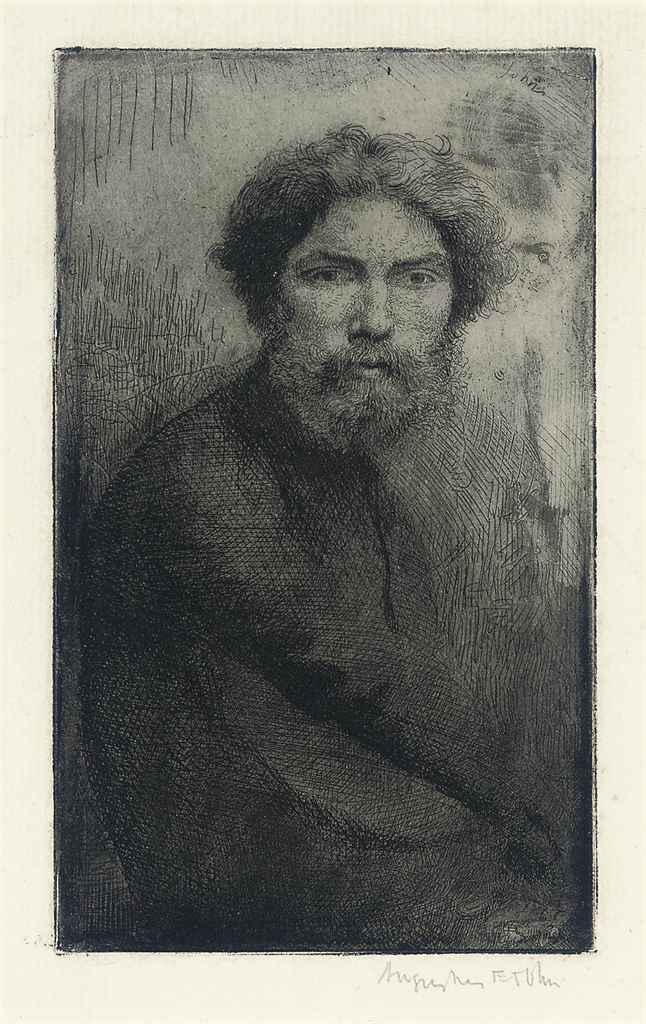 Augustus John — Портрет художника (Кэмпбелл Доджсон, 7)