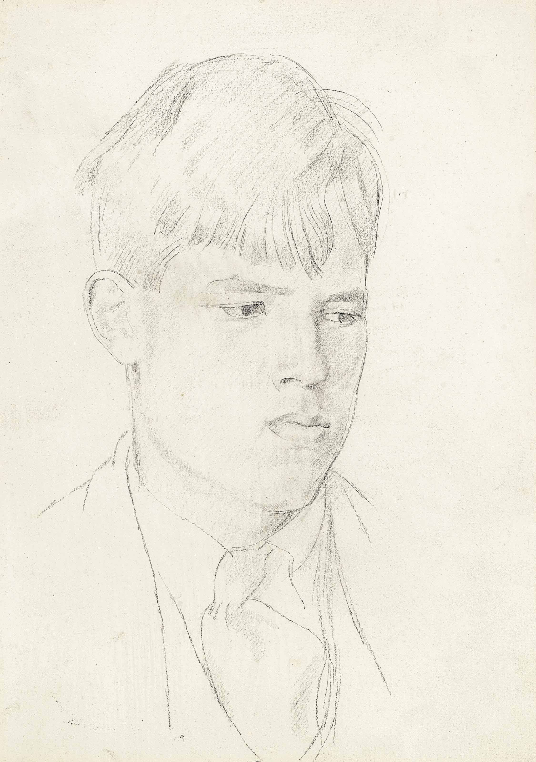 Augustus John — Дэвид, сын Огастеса Джона
