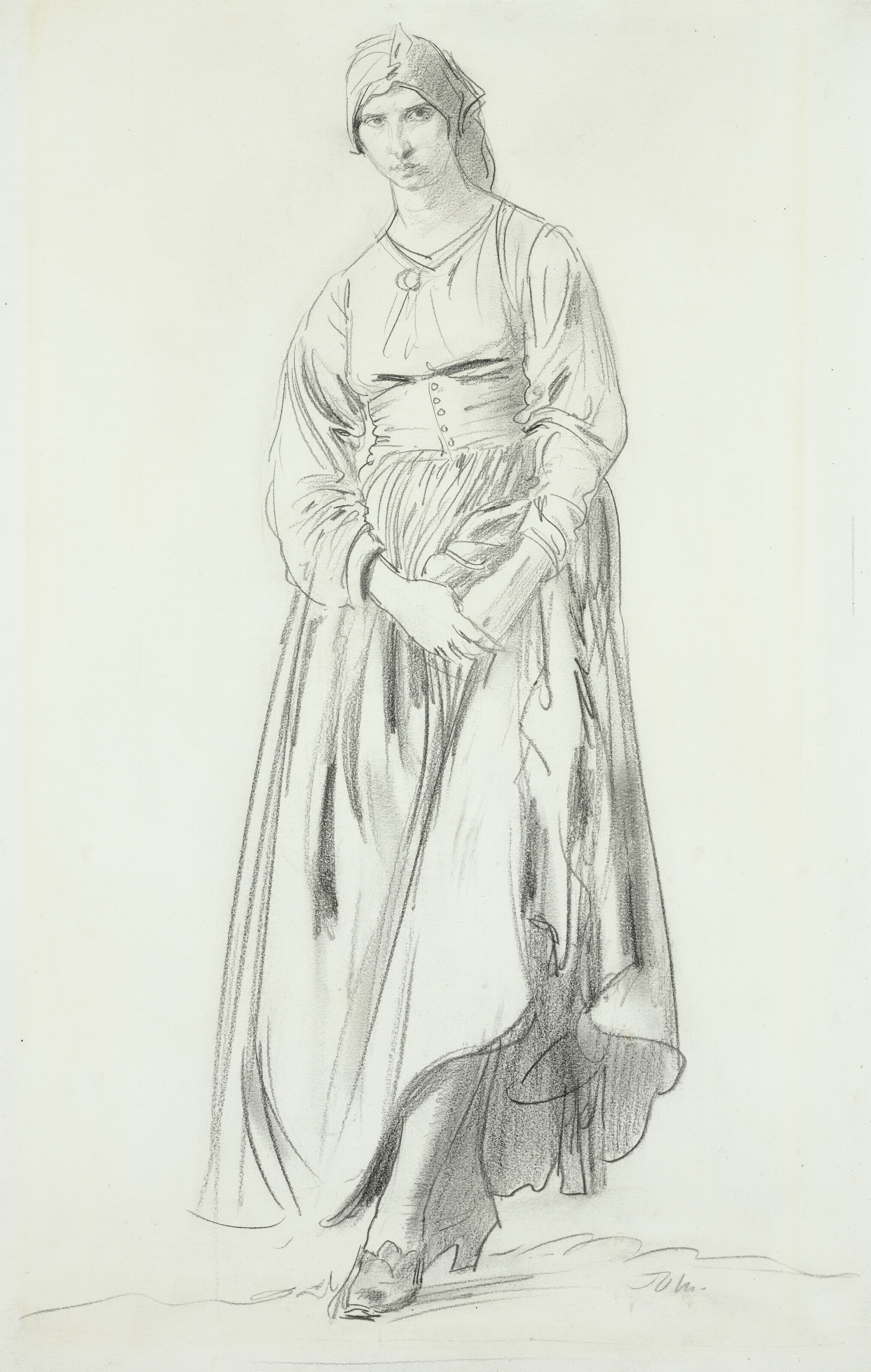Augustus John — Дорелия Приподняла Свою Юбку