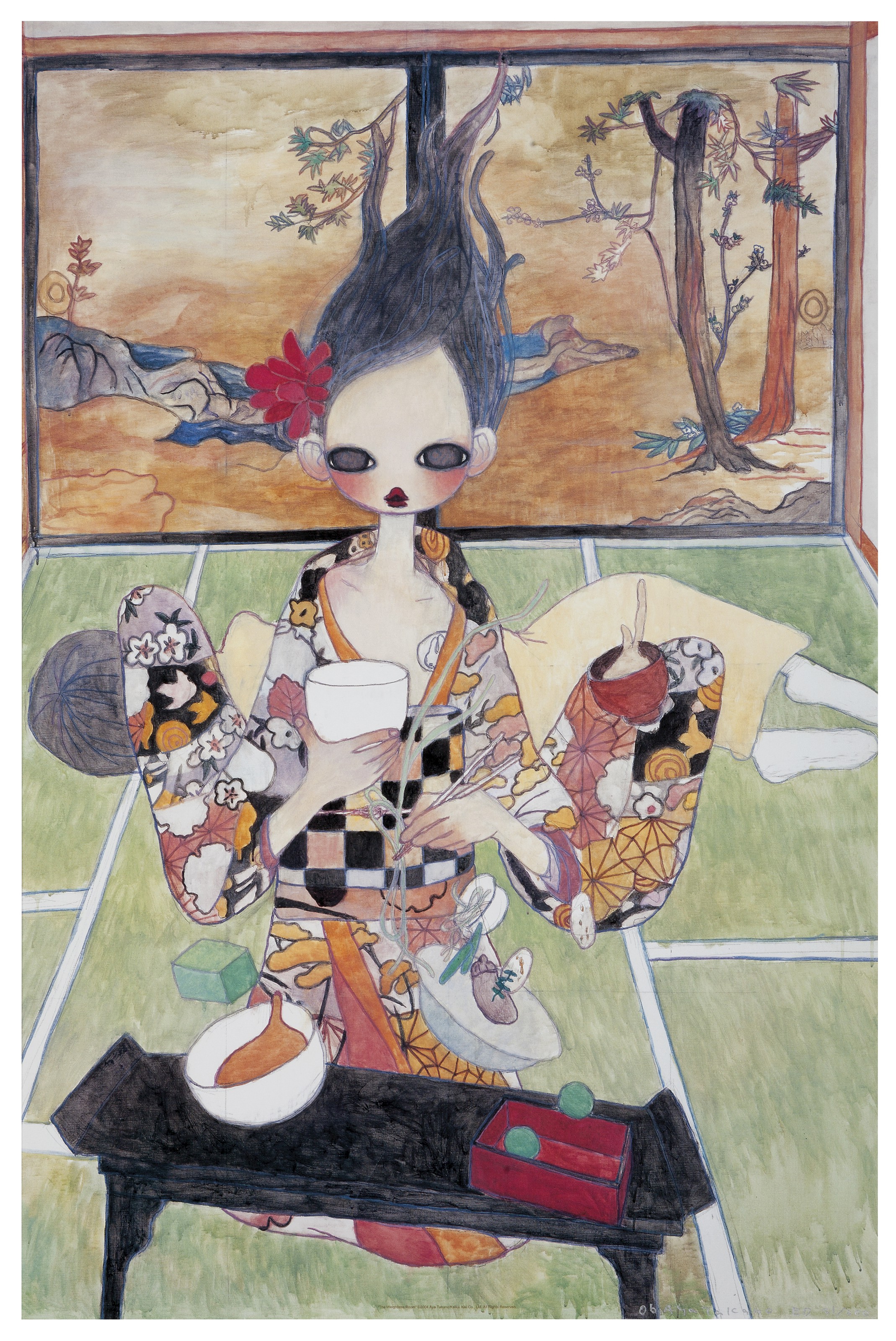 Aya Takano — Невесомая комната