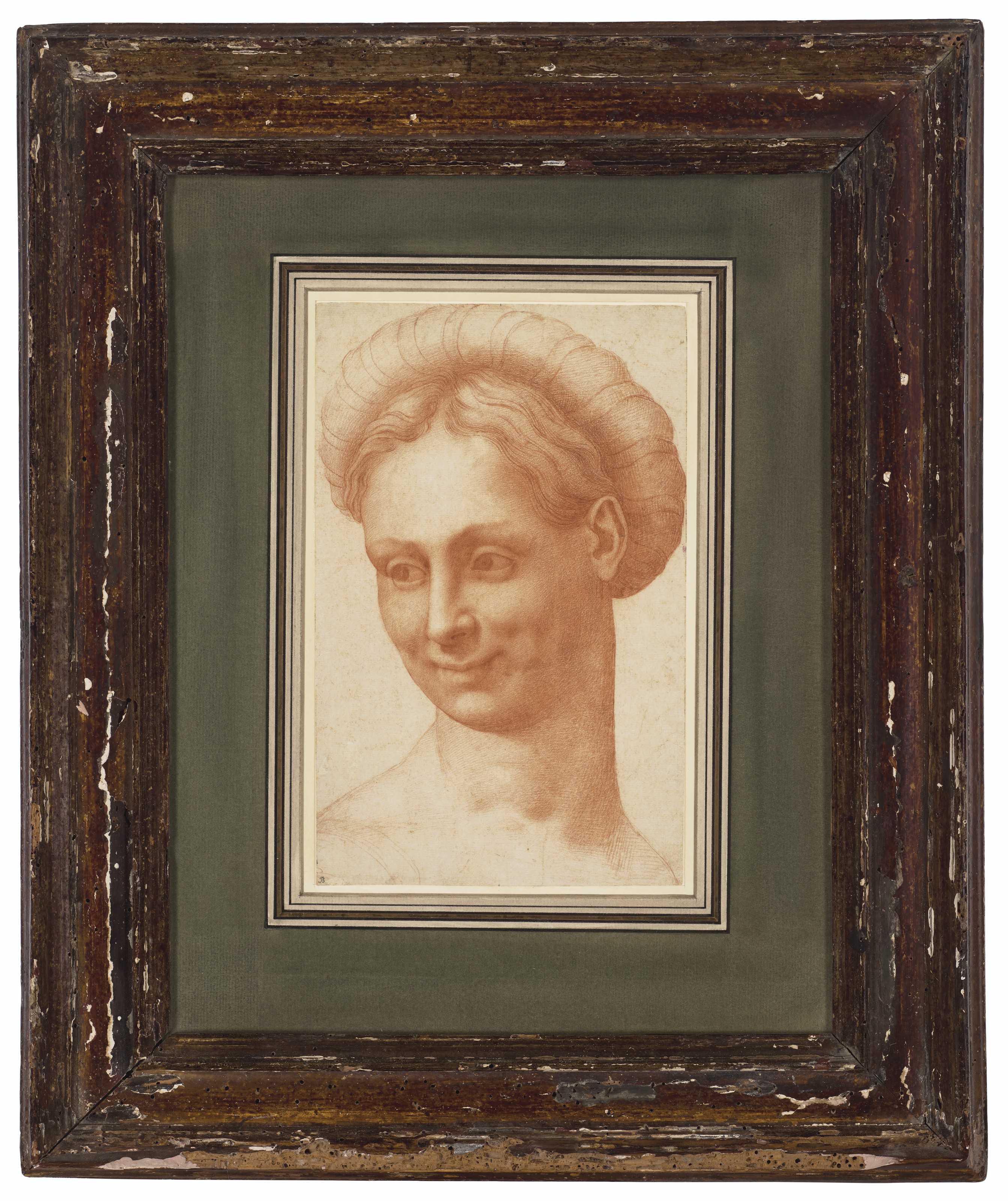 Baccio Bandinelli — Голова молодой женщины в гирланде, изображение 2