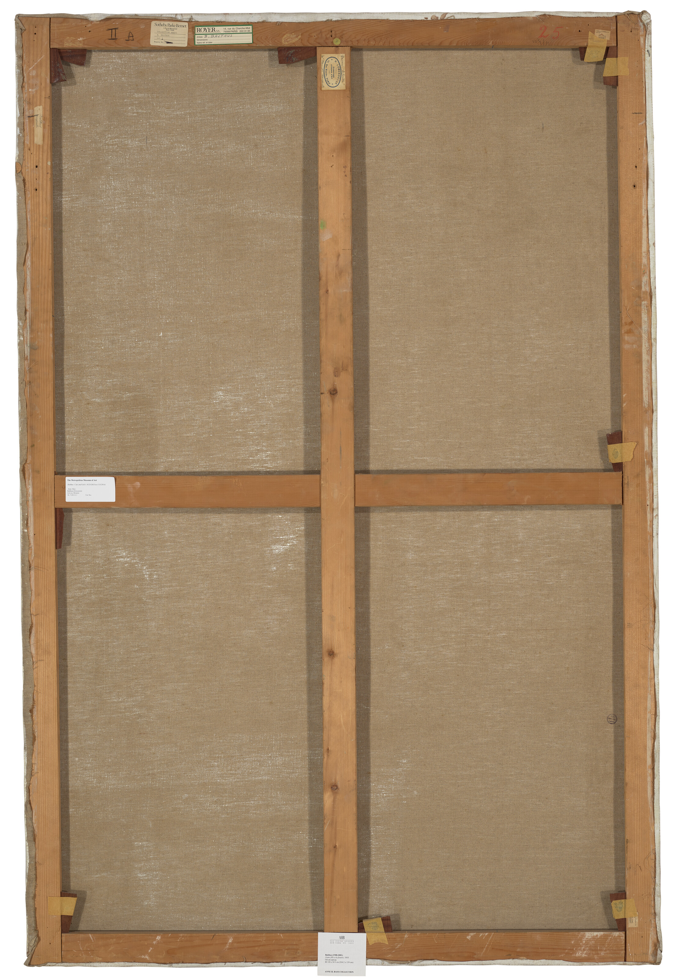 Balthus — Молодая девушка у окна, изображение 3