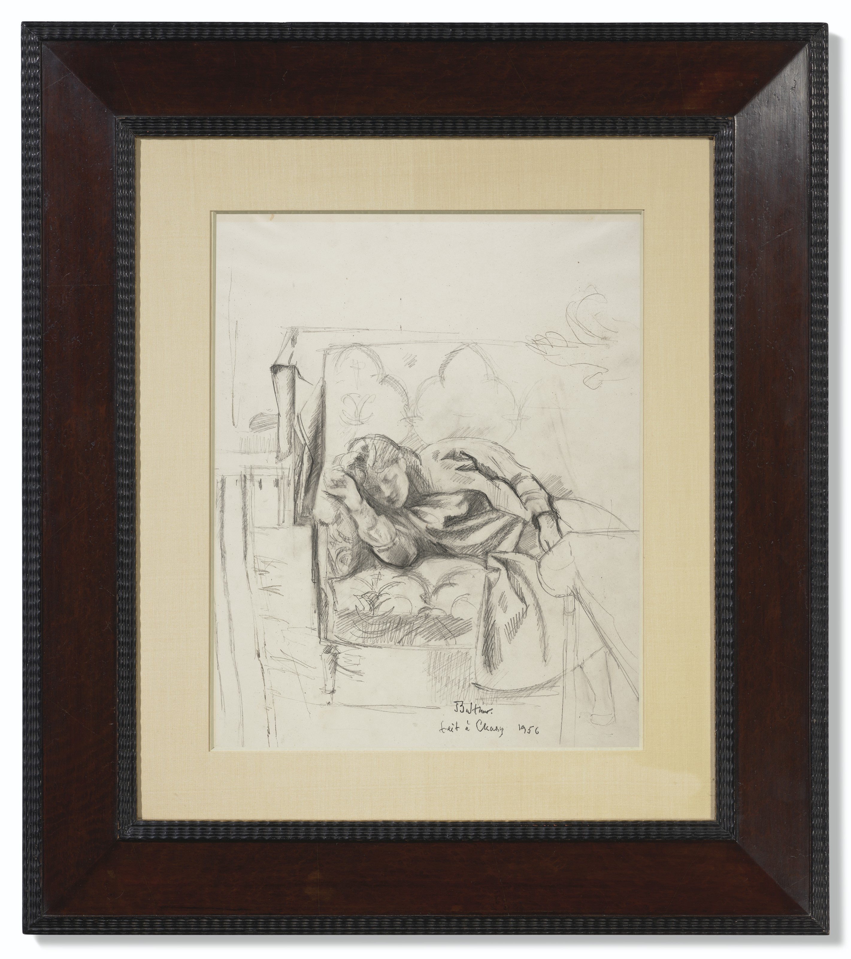 Balthus — Этюд для "Рассказа II", изображение 2