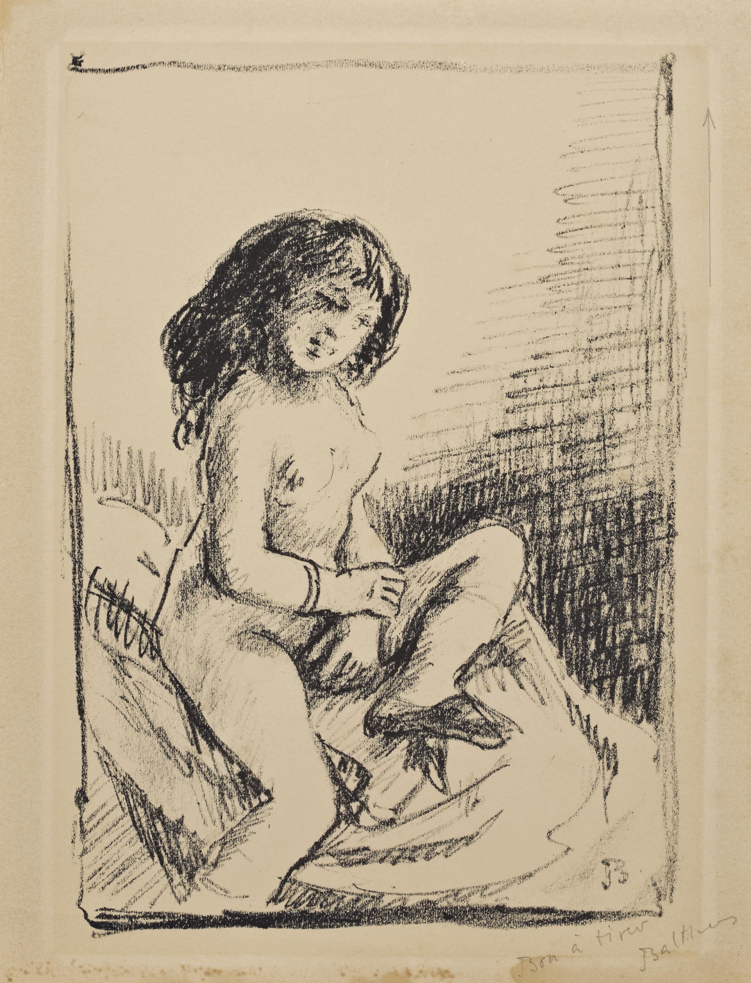 Balthus — Планш - вопрос о языке Пьера-Жана Жува