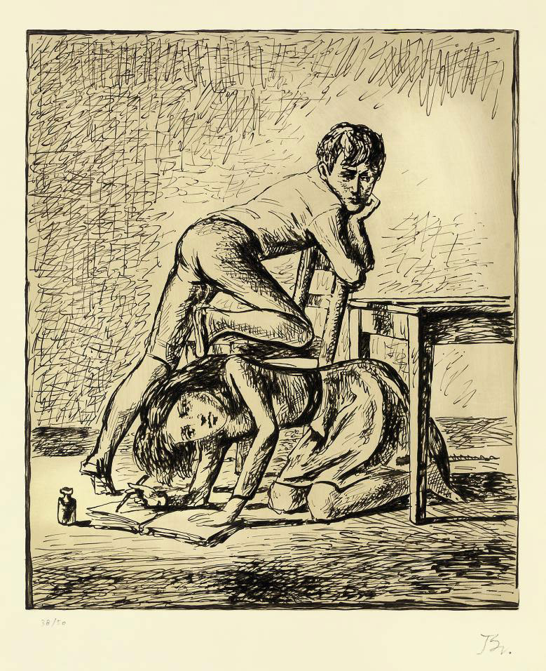 Balthus — Кэти из "Грозового перевала"