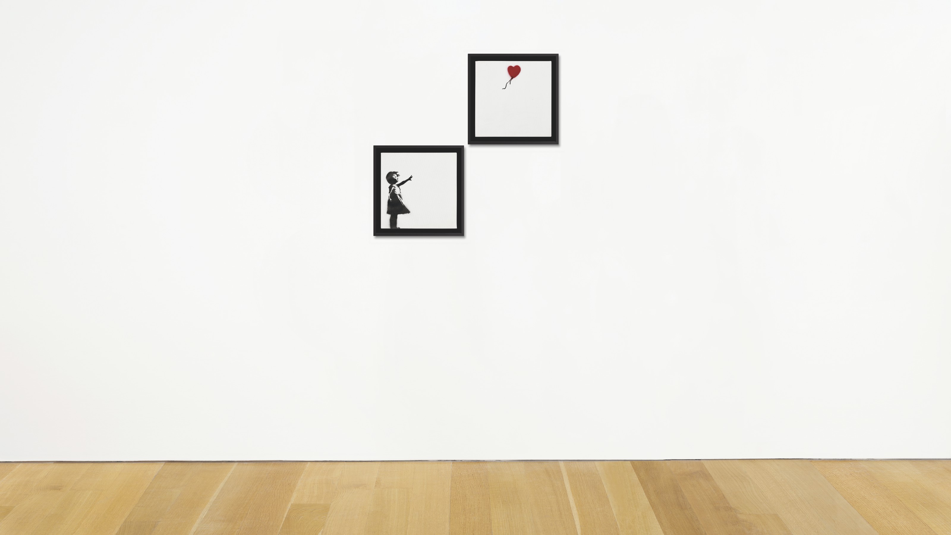 Banksy — Девушка с воздушным шаром (диптих), изображение 3